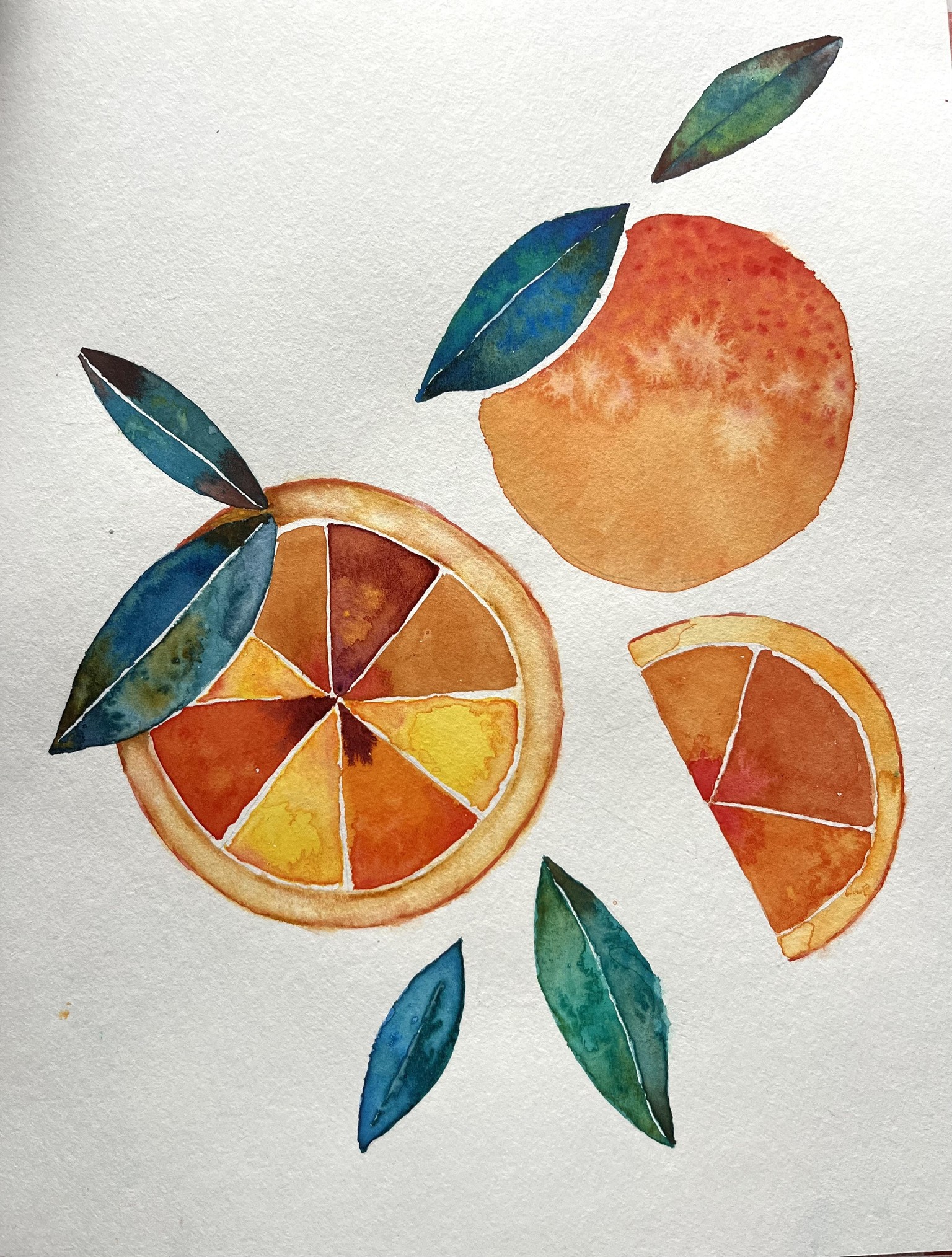 Fruit & Banana leaf - image 1 - student project