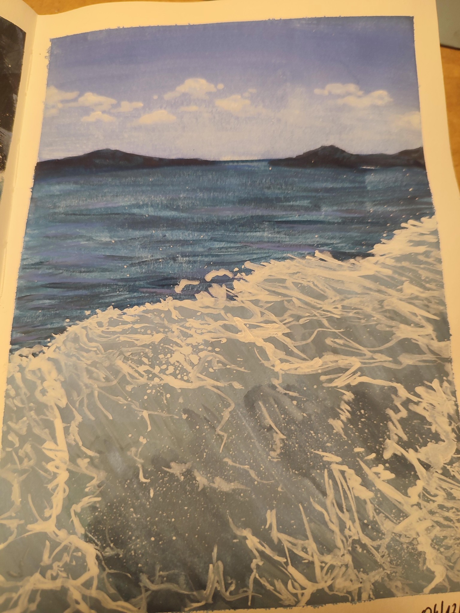 Ocean waves - image 4 - student project