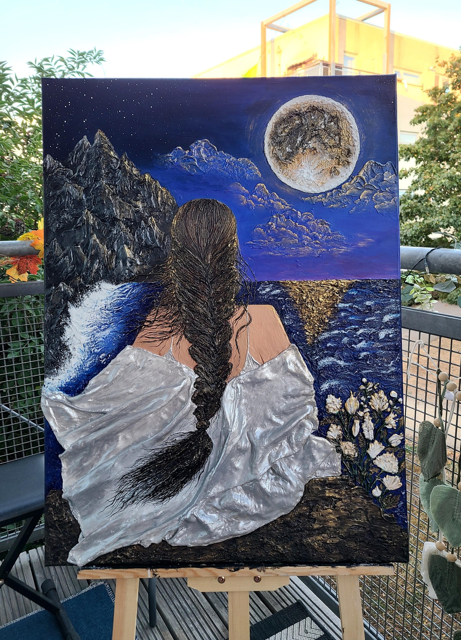 3D Bas-relief impasto/ plaster - image 3 - student project