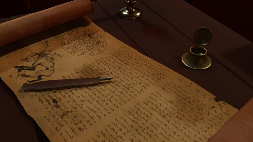 Sorceror's Desk - image 2 - student project