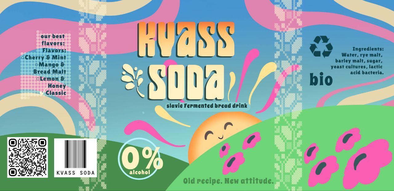 Classic slavic drink packaging - image 2 - student project