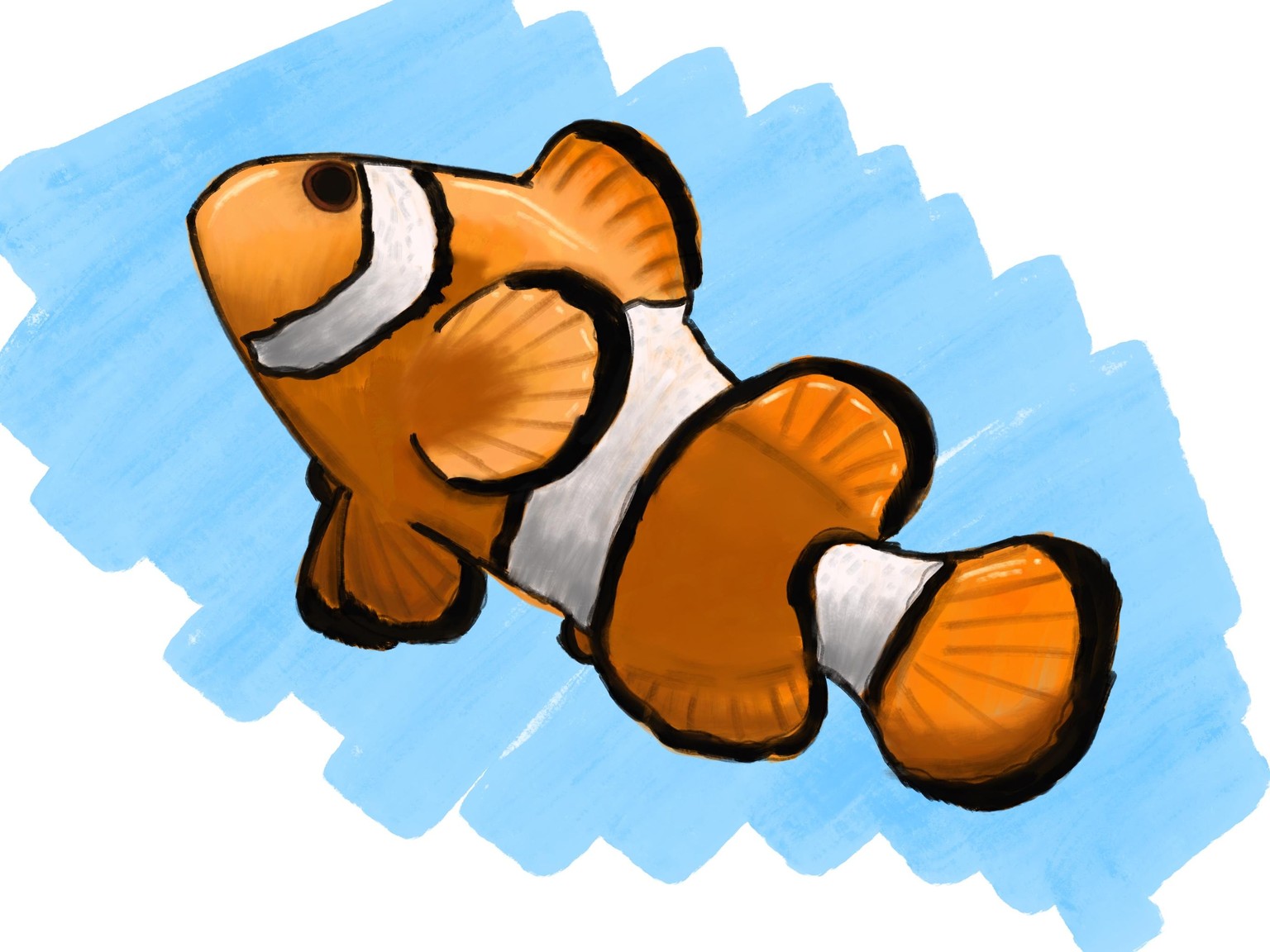 Project 1: Sea Creature- Clownfish - image 1 - student project