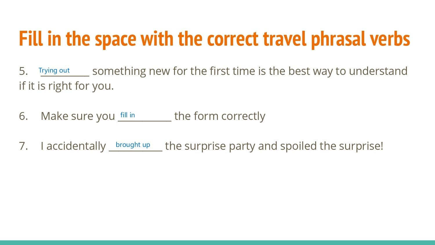 Common phrasal verbs - image 21 - student project