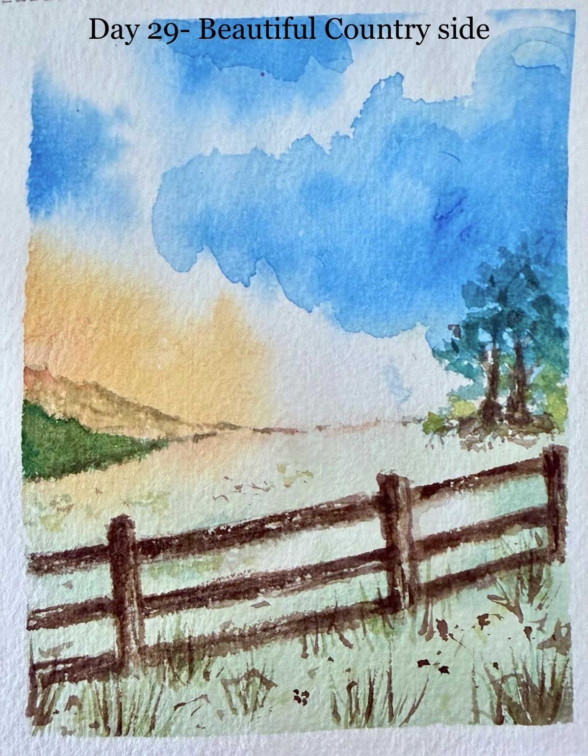 Nature in watercolour - image 31 - student project