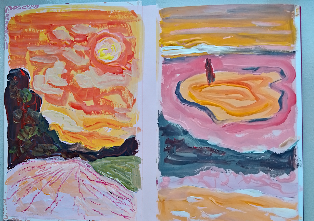 My Five Minute Landscapes - image 3 - student project