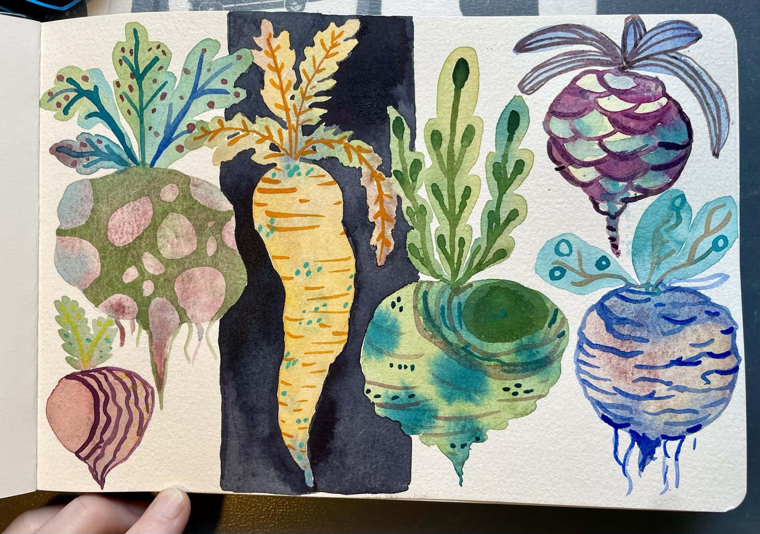 Stress-free watercolour - image 1 - student project
