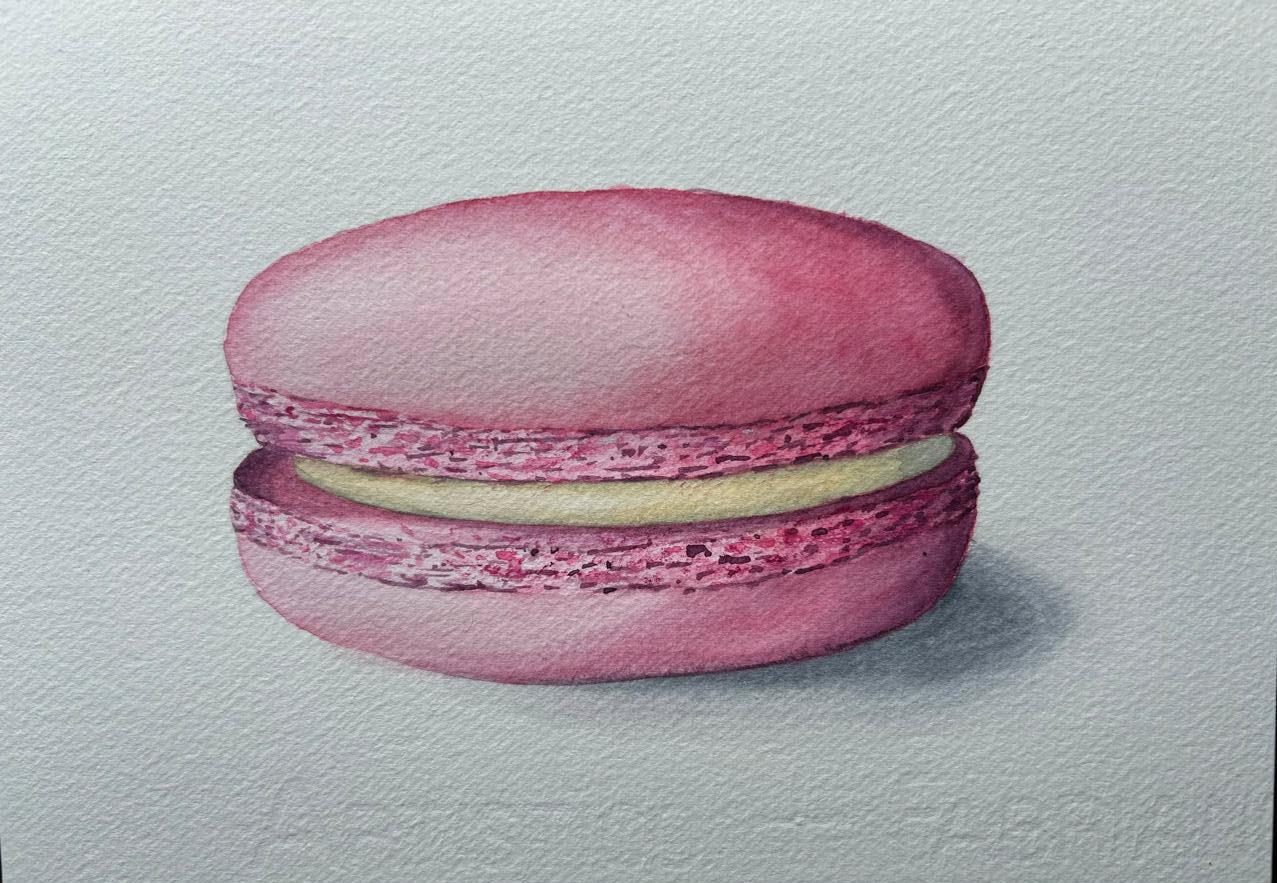 Watercolor Macaroon - image 1 - student project