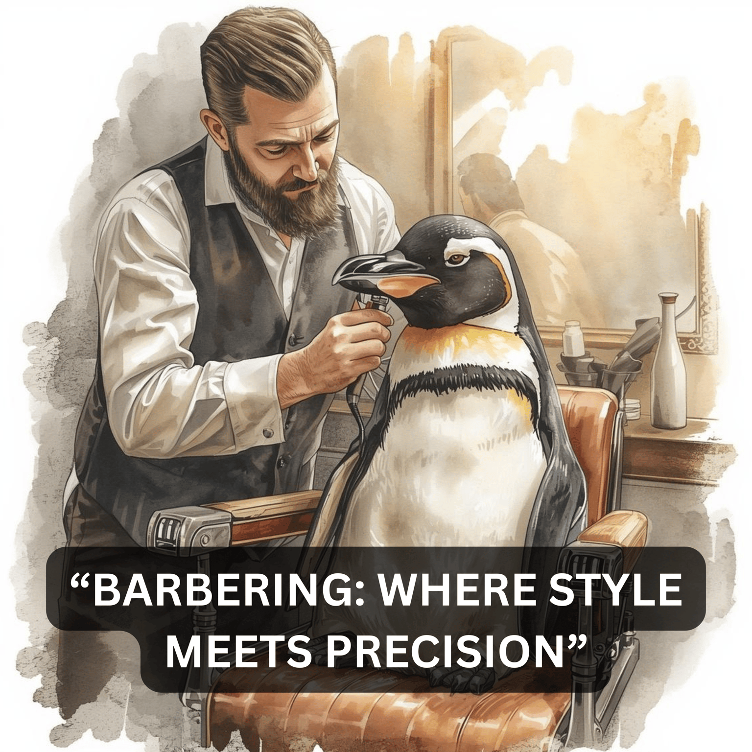 Penguin Barbers - Reopening - Instagram - V1 (CLASS PROJECT 1) - image 5 - student project