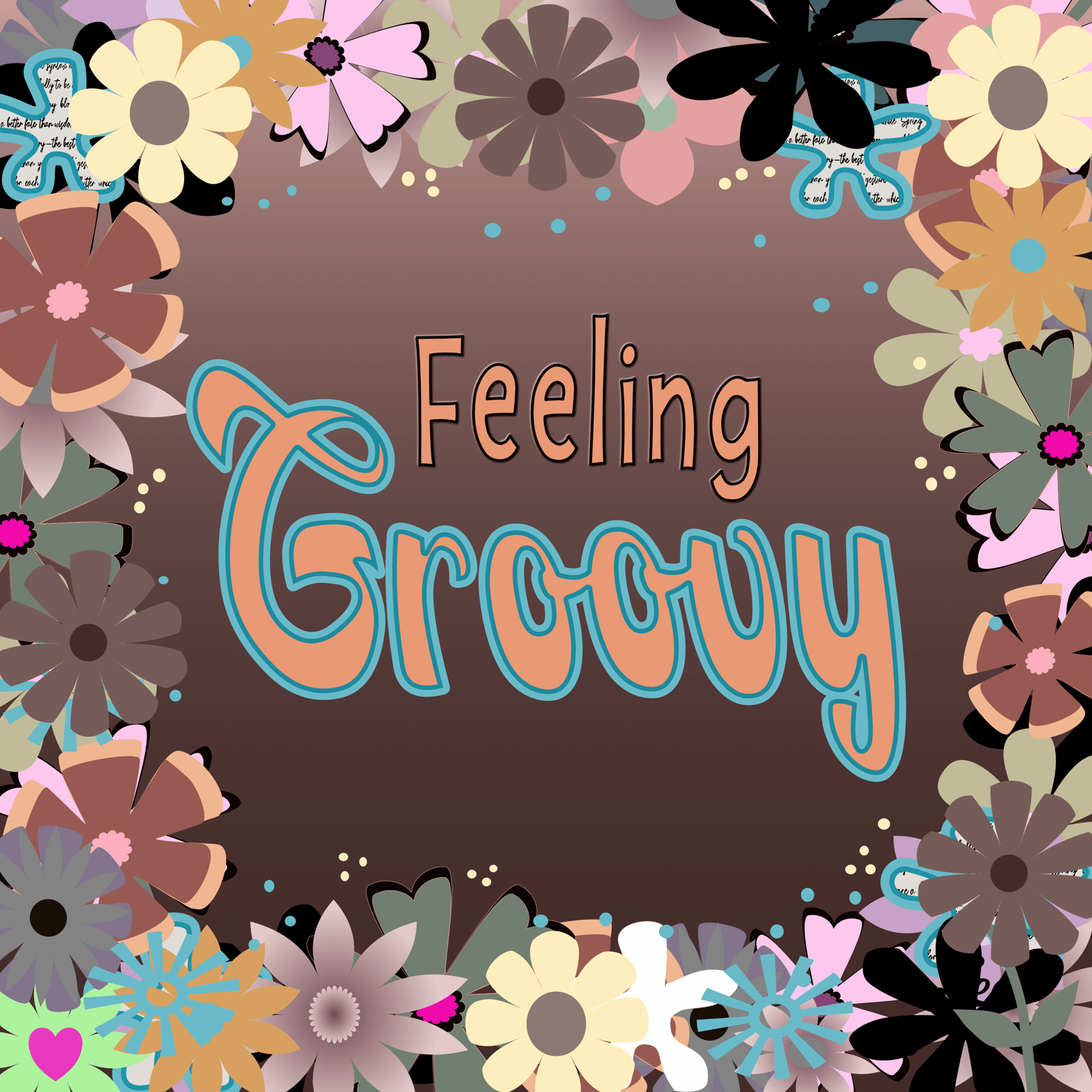 Retro Flowers - image 1 - student project