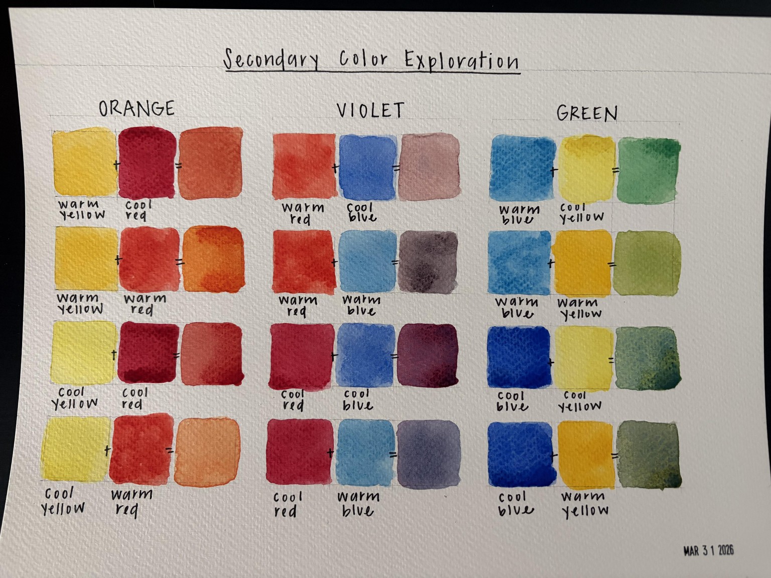 Split Primary Color Wheel - image 2 - student project
