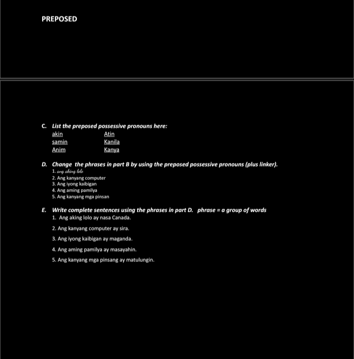 Worksheets - image 5 - student project