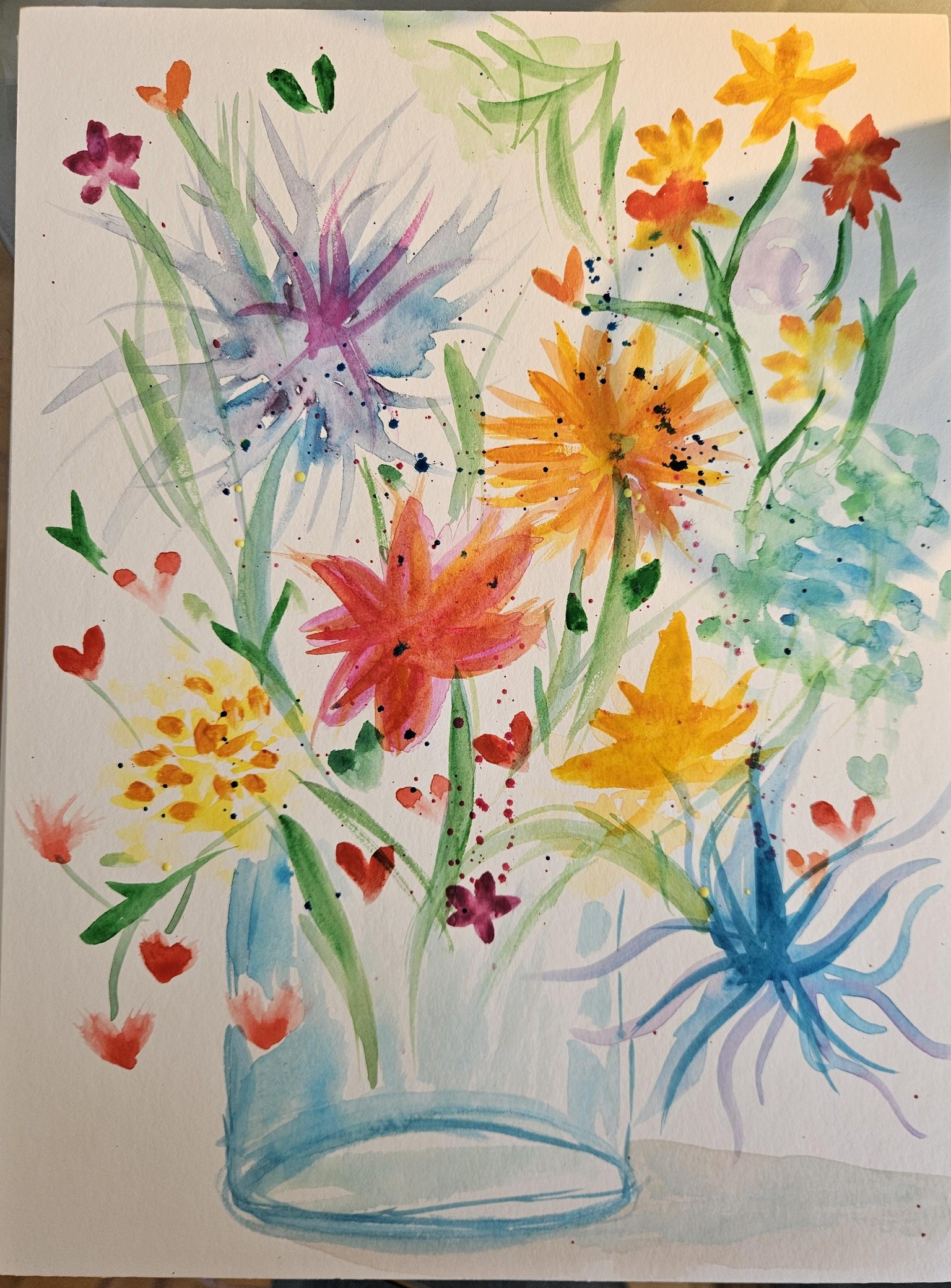 loose floral bouquet - image 1 - student project