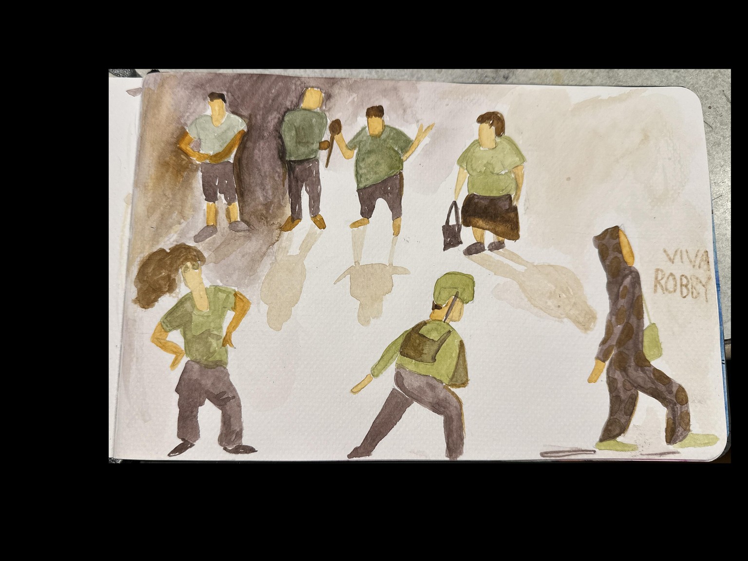 A Horde of Little People - image 2 - student project