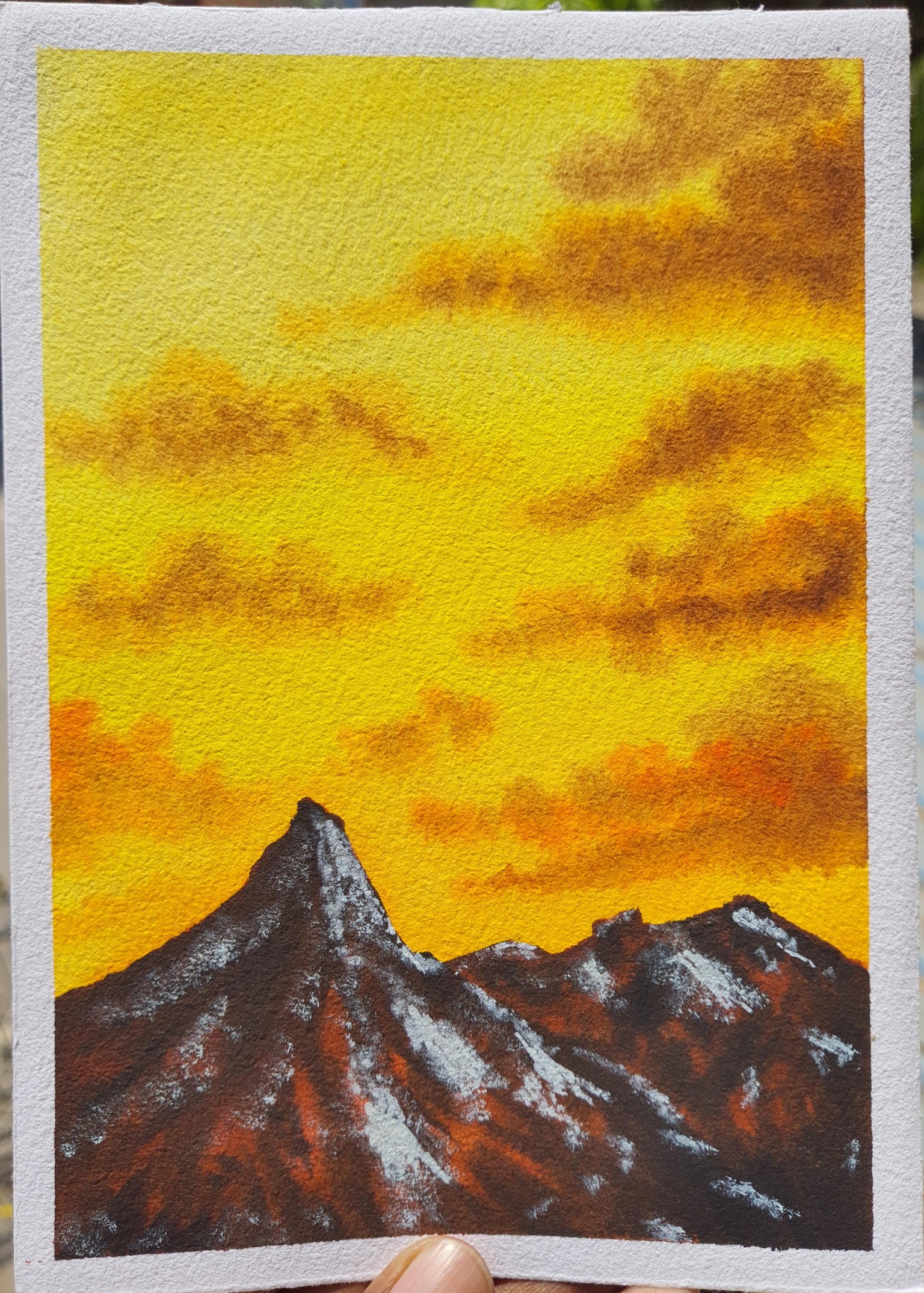 30 Days of Beautiful Watercolor Skies. . !!! - image 13 - student project