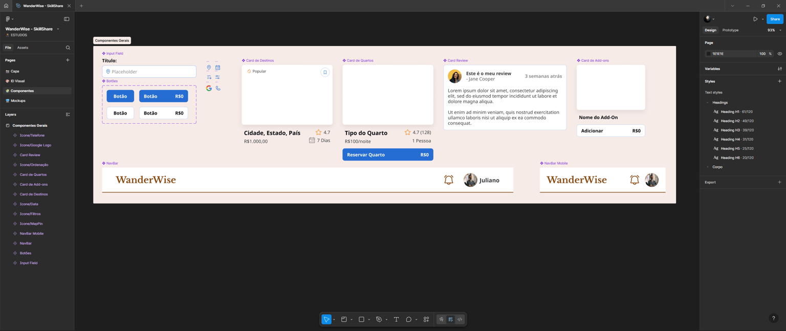 Projeto de UI do Curso de Figma 2025 - image 3 - student project