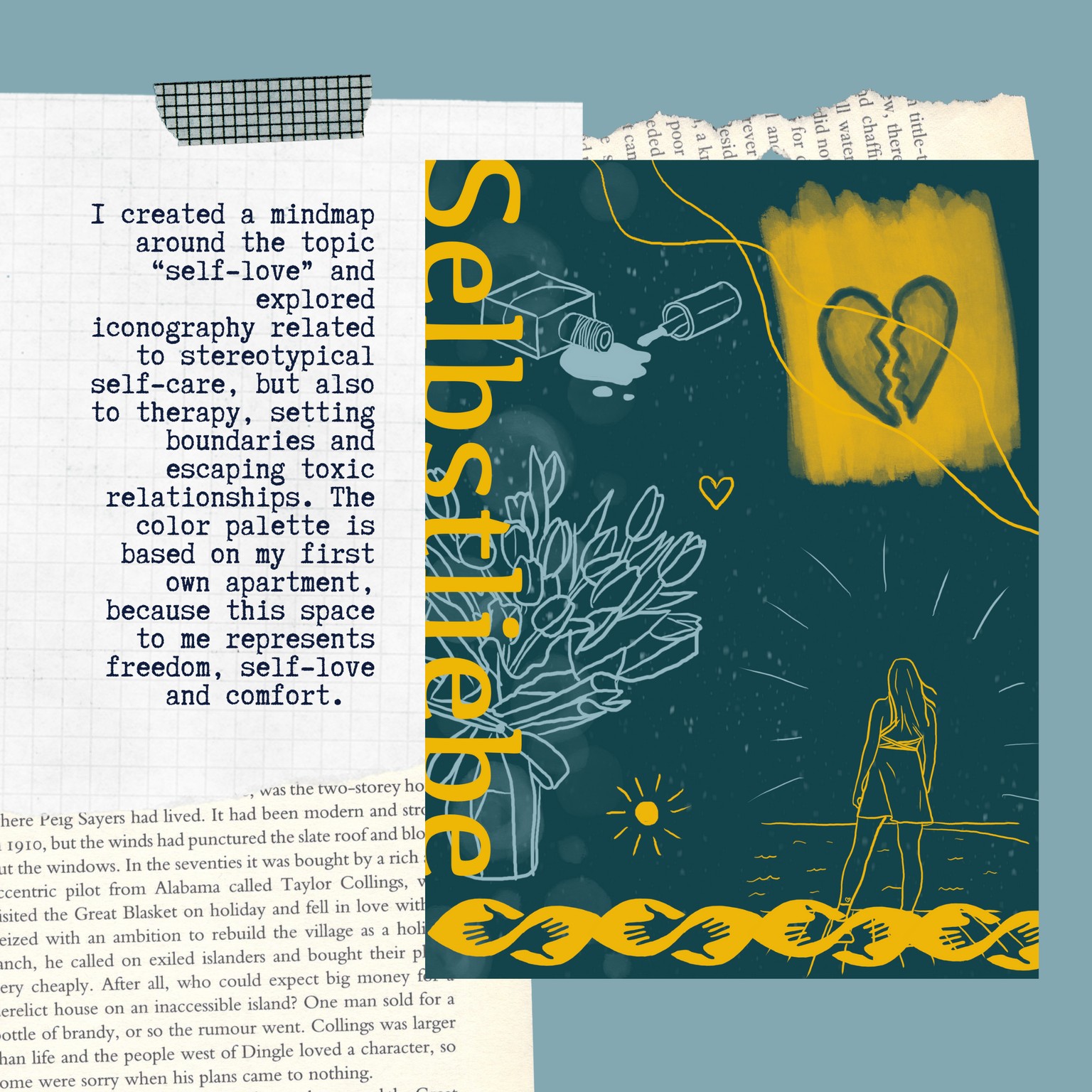 AI Zine: Self love & Childhood - image 2 - student project
