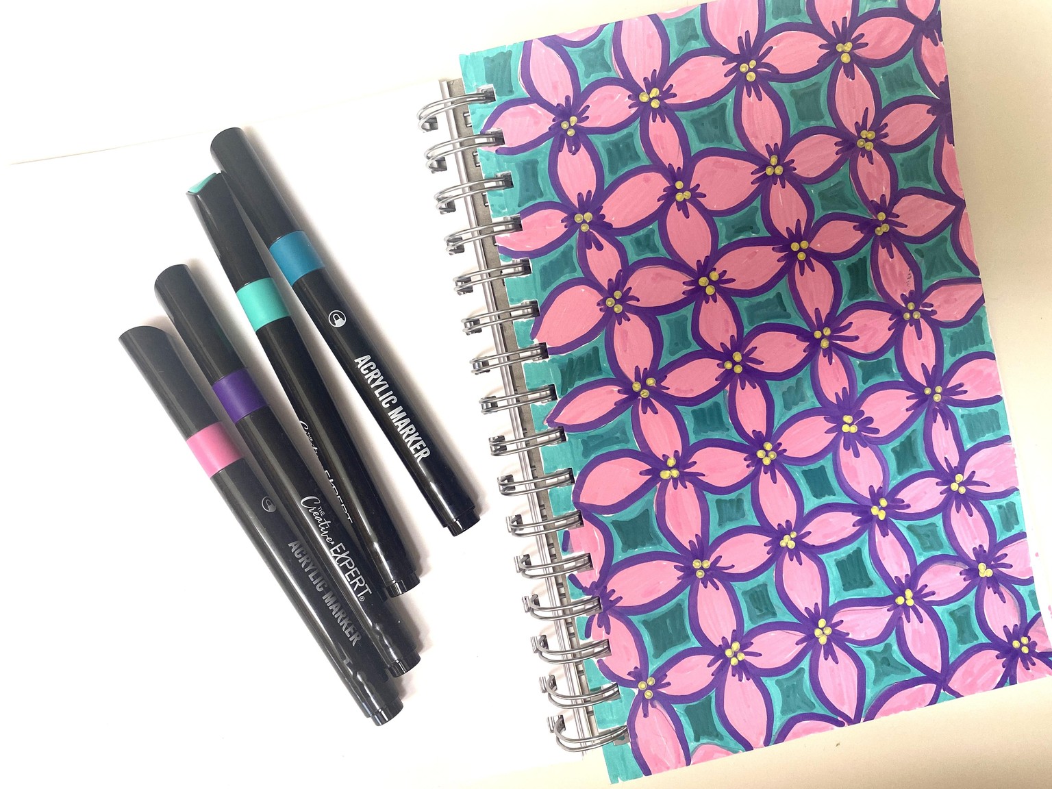Small Art with Paint Markers - image 2 - student project