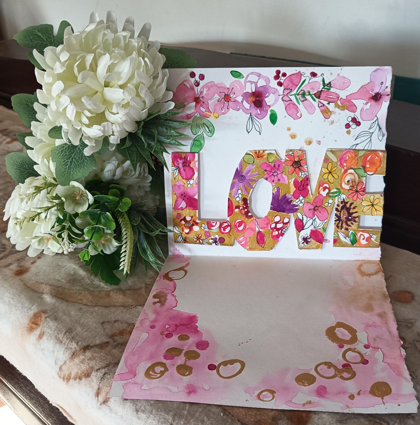 Love with flowers - image 2 - student project