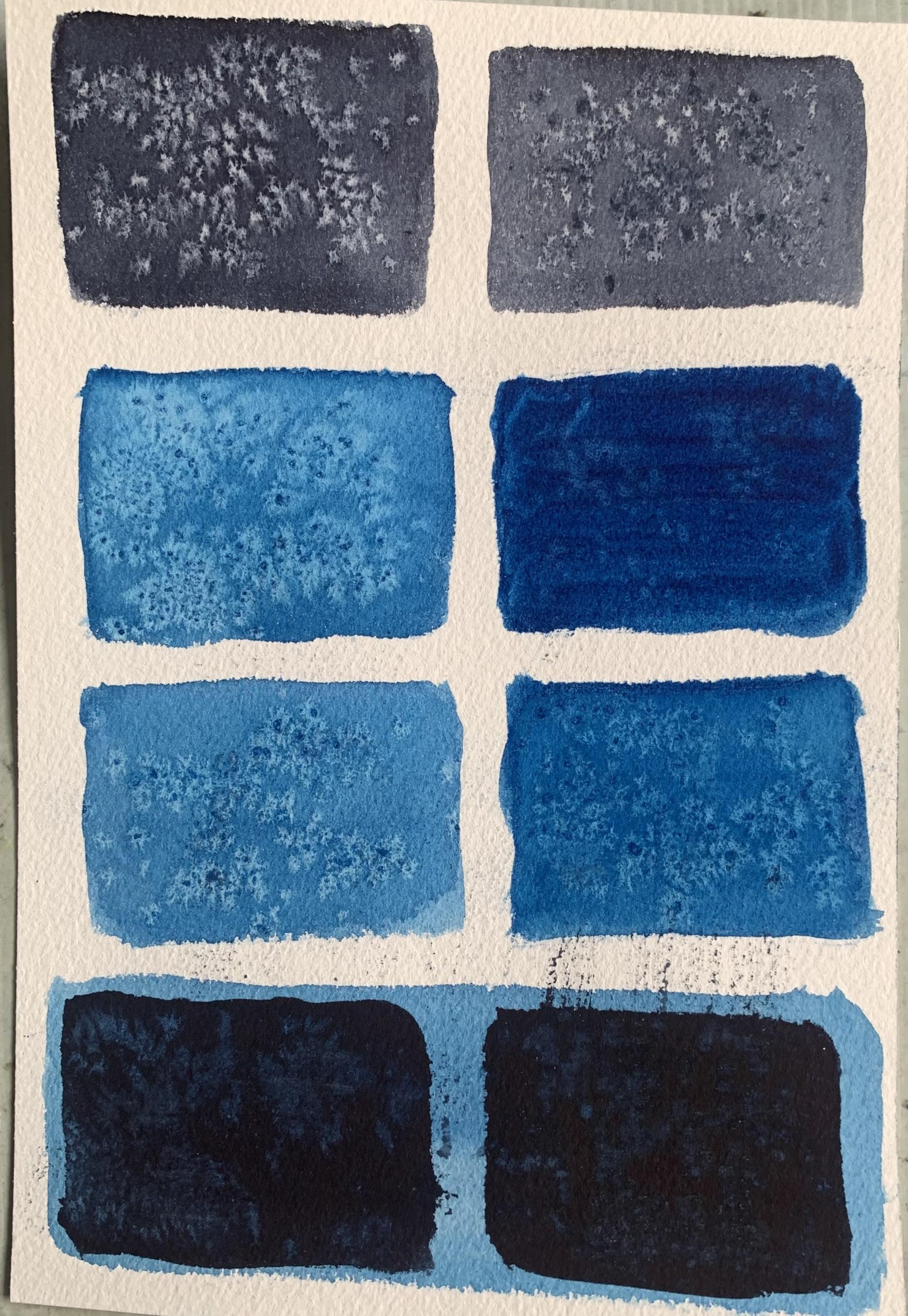 Salt Textures in Watercolour - image 3 - student project