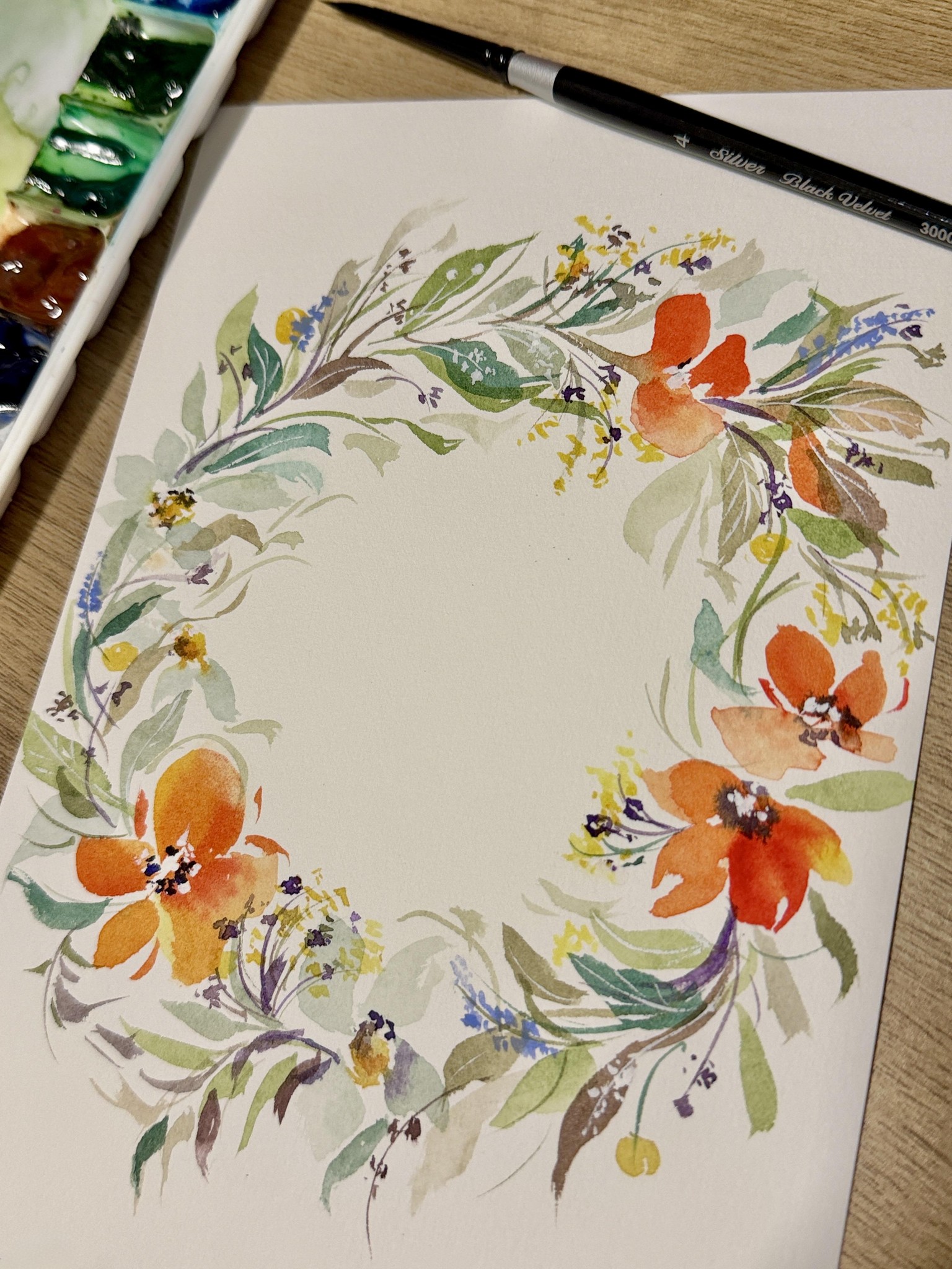 Summer Wreath - image 1 - student project