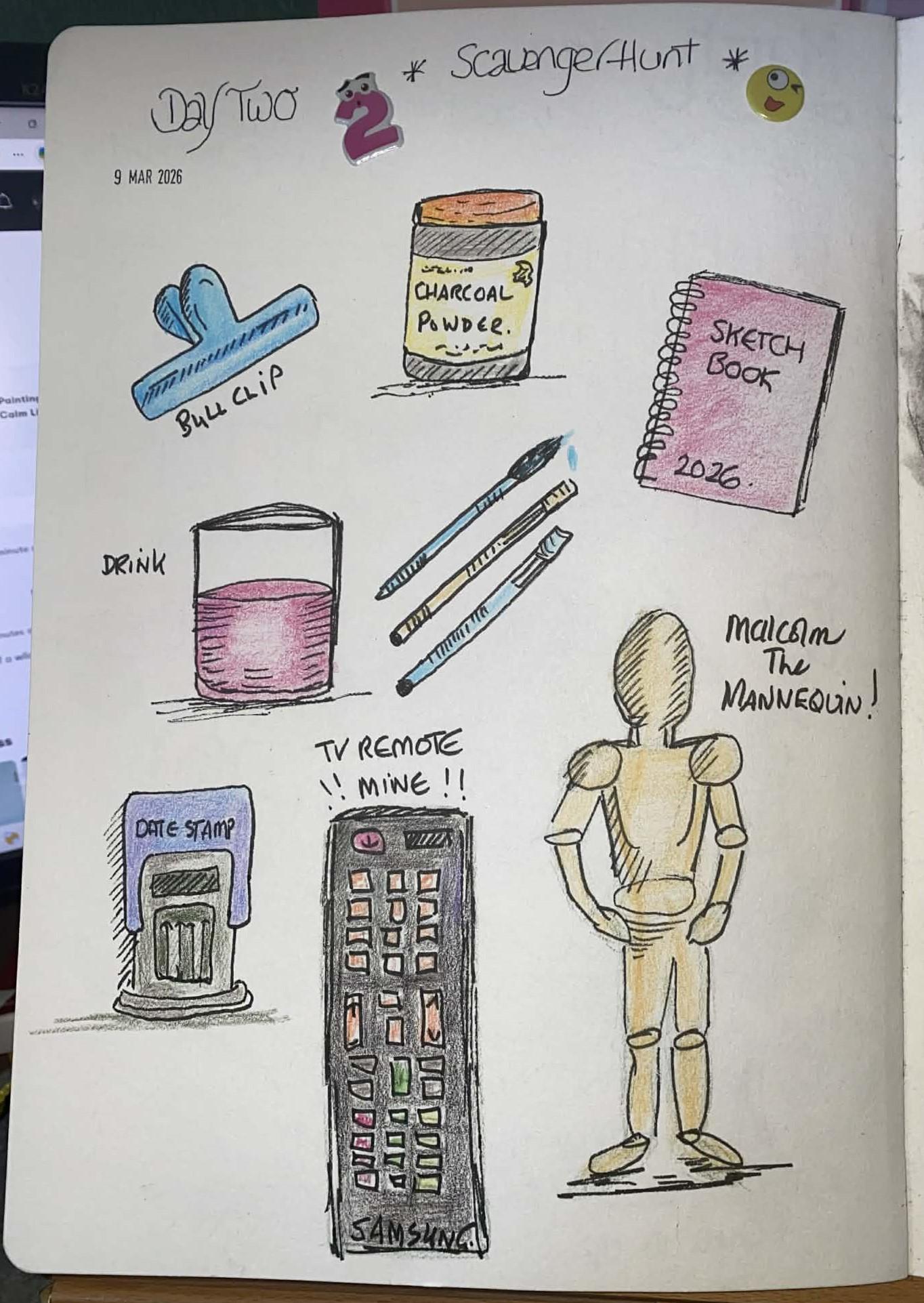 5 day sketching (actually only four!) - image 2 - student project