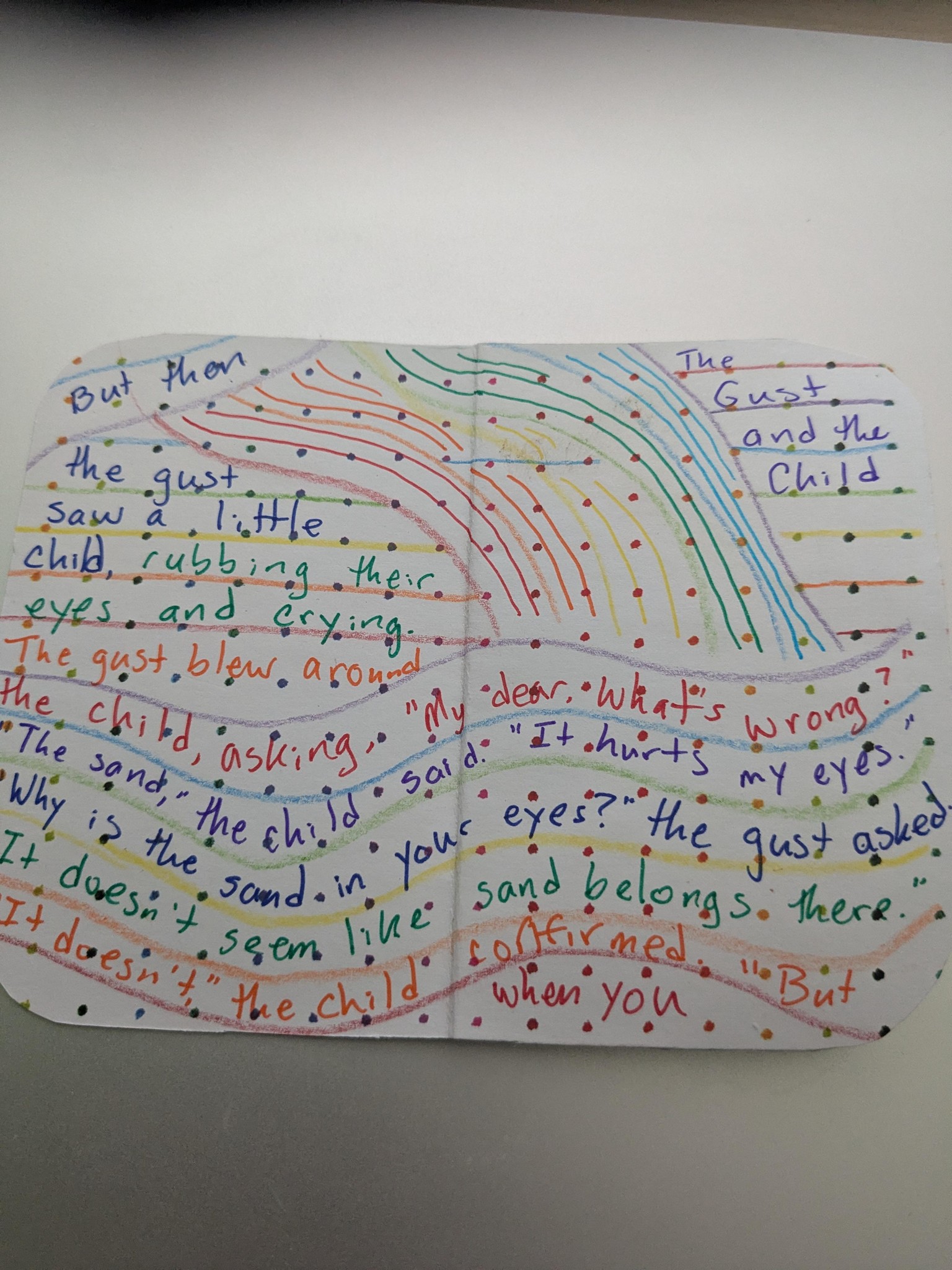 The Gust and the Child - image 2 - student project