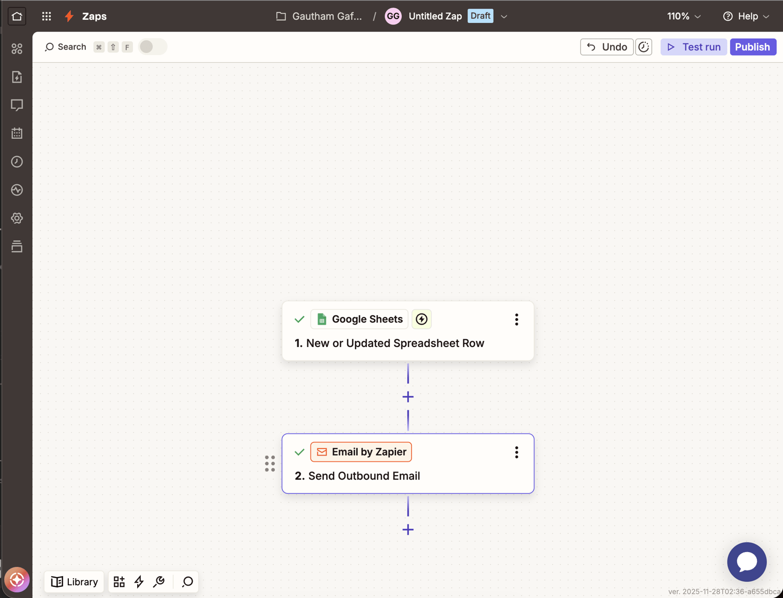 Sheet-to-Email Automation - image 1 - student project