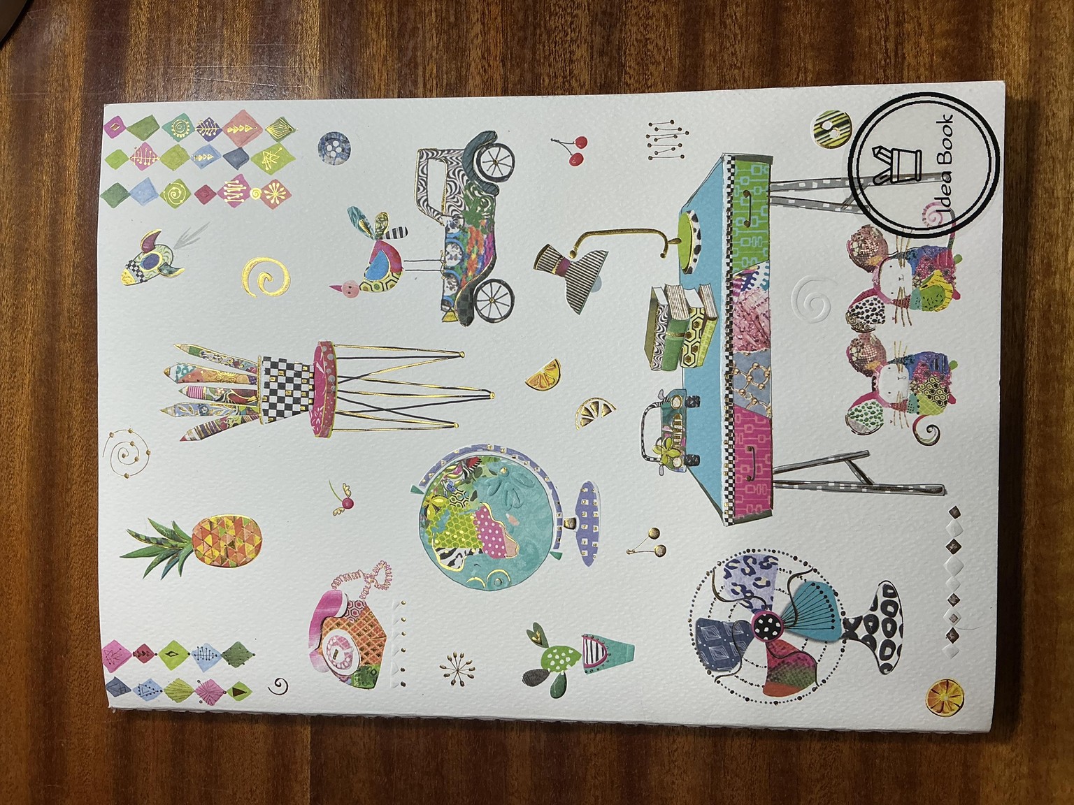 Cover and Spread from my Idea Book - image 1 - student project