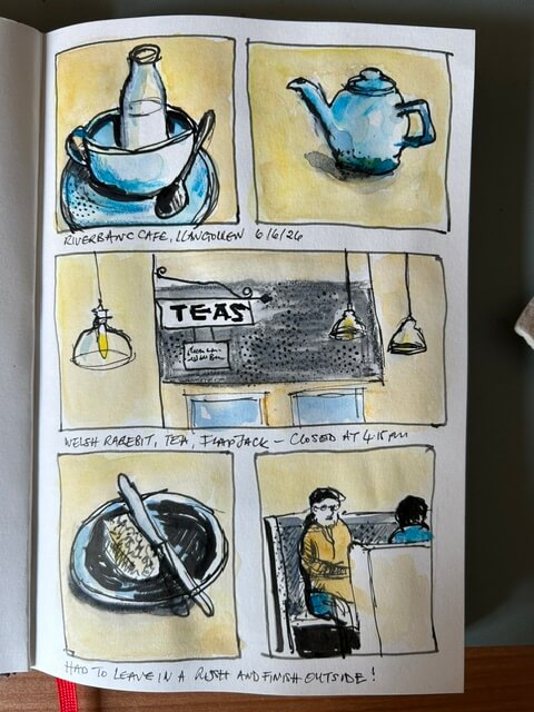 Visiting a Cafe in Wales - image 1 - student project