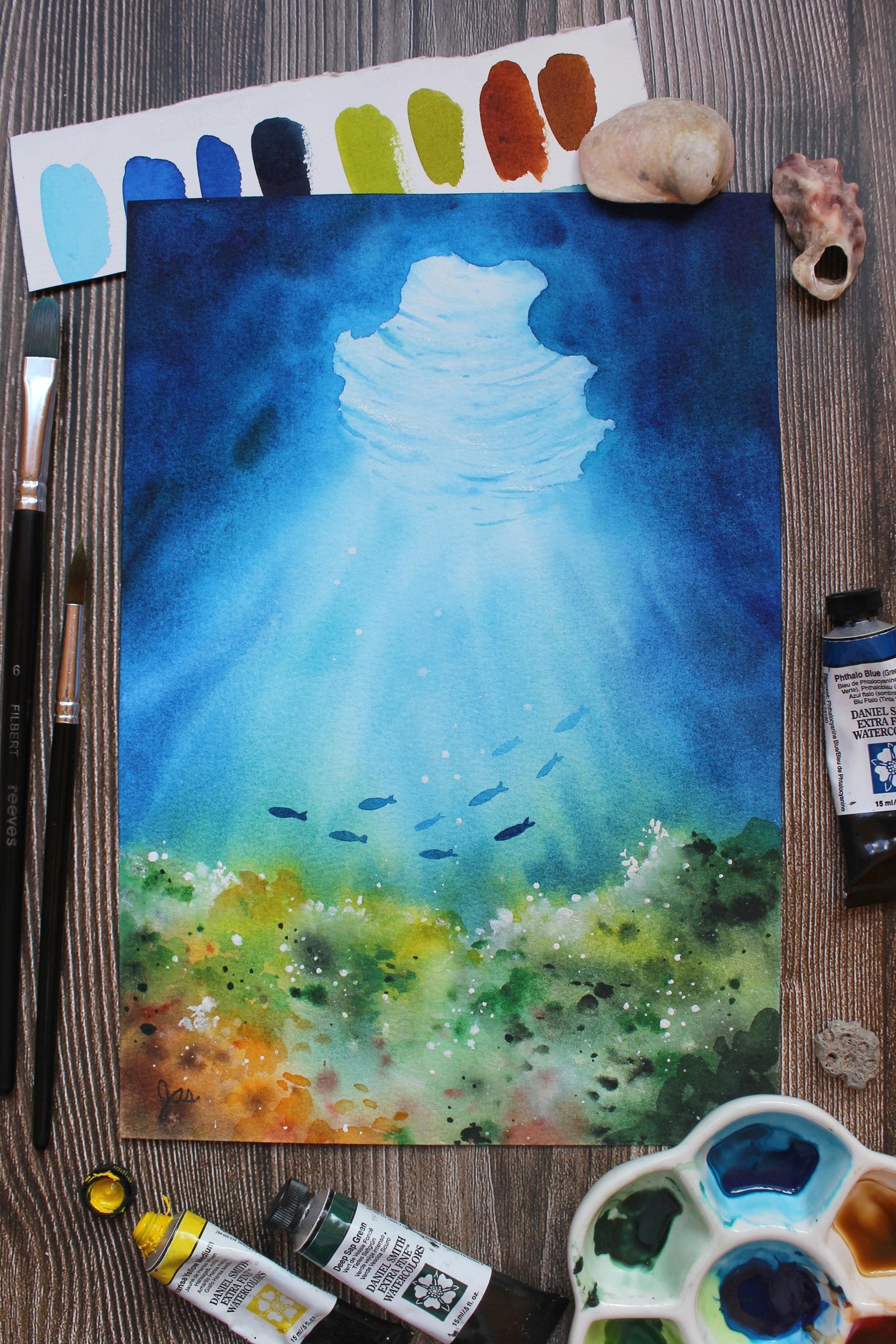 Ocean Paintings - image 2 - student project