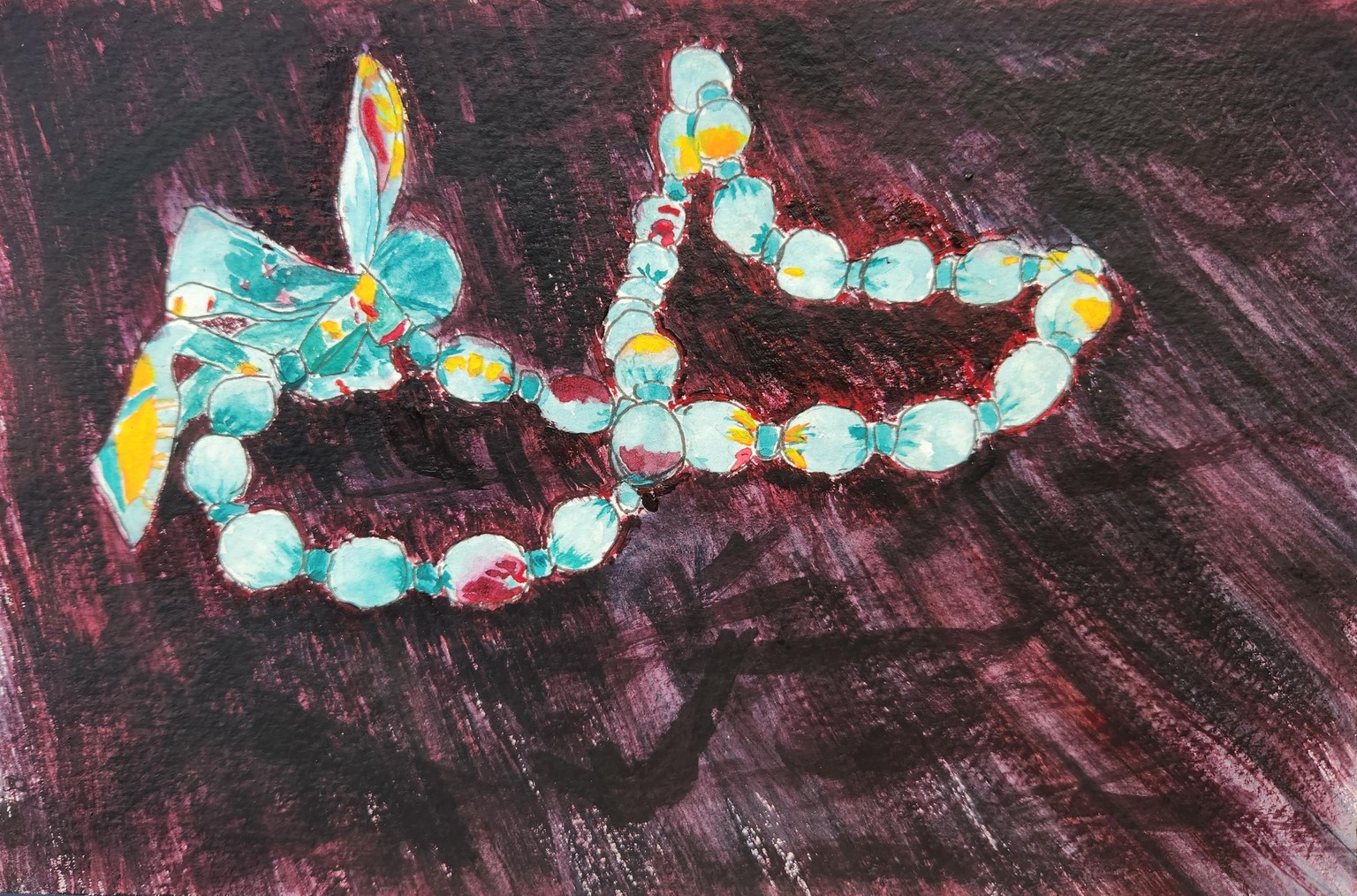 Triadic Color: Necklace - image 1 - student project