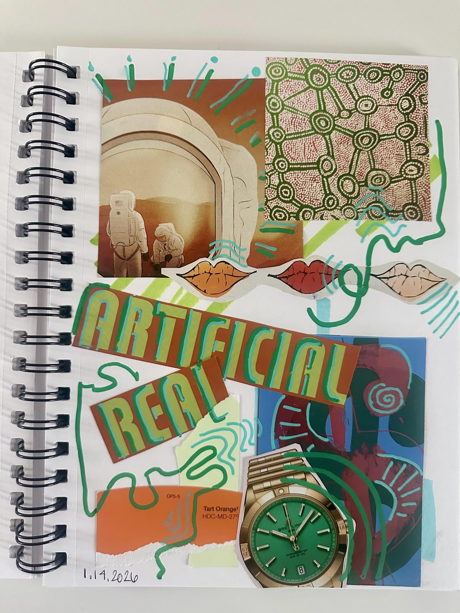 Minute Art Journaling: A 7-Day Challenge that took a year. .. . - image 7 - student project