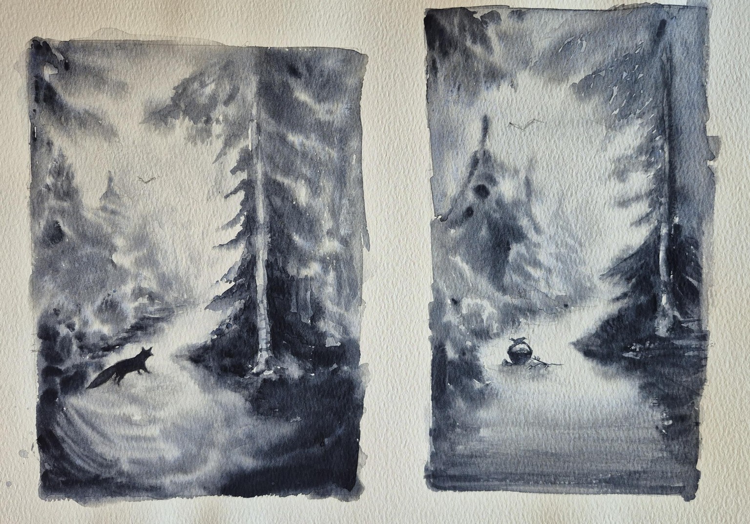 Think in INK: A 7-Day Analogue and Digital Inking Challenge - image 2 - student project