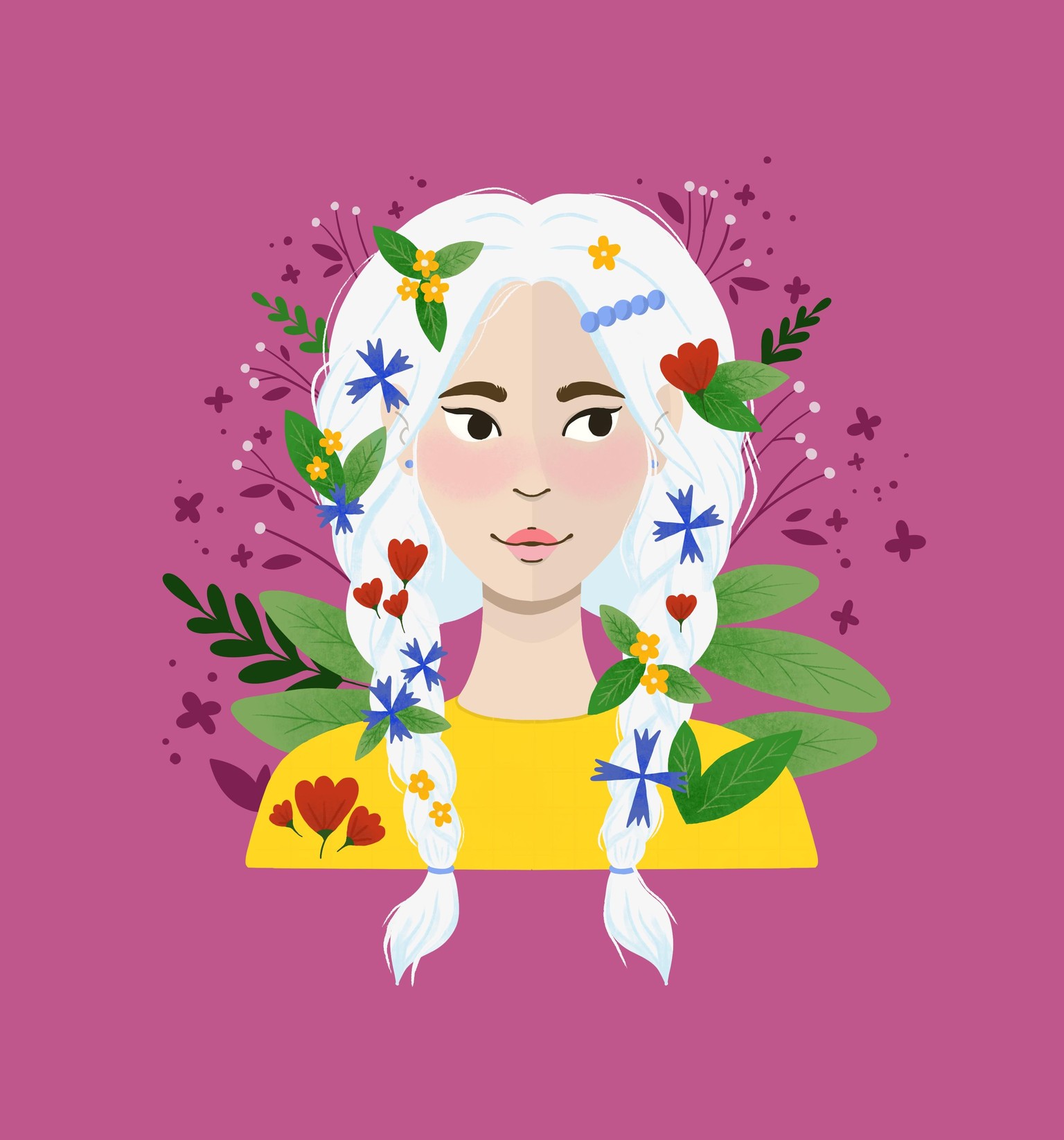 Flower girl - image 1 - student project