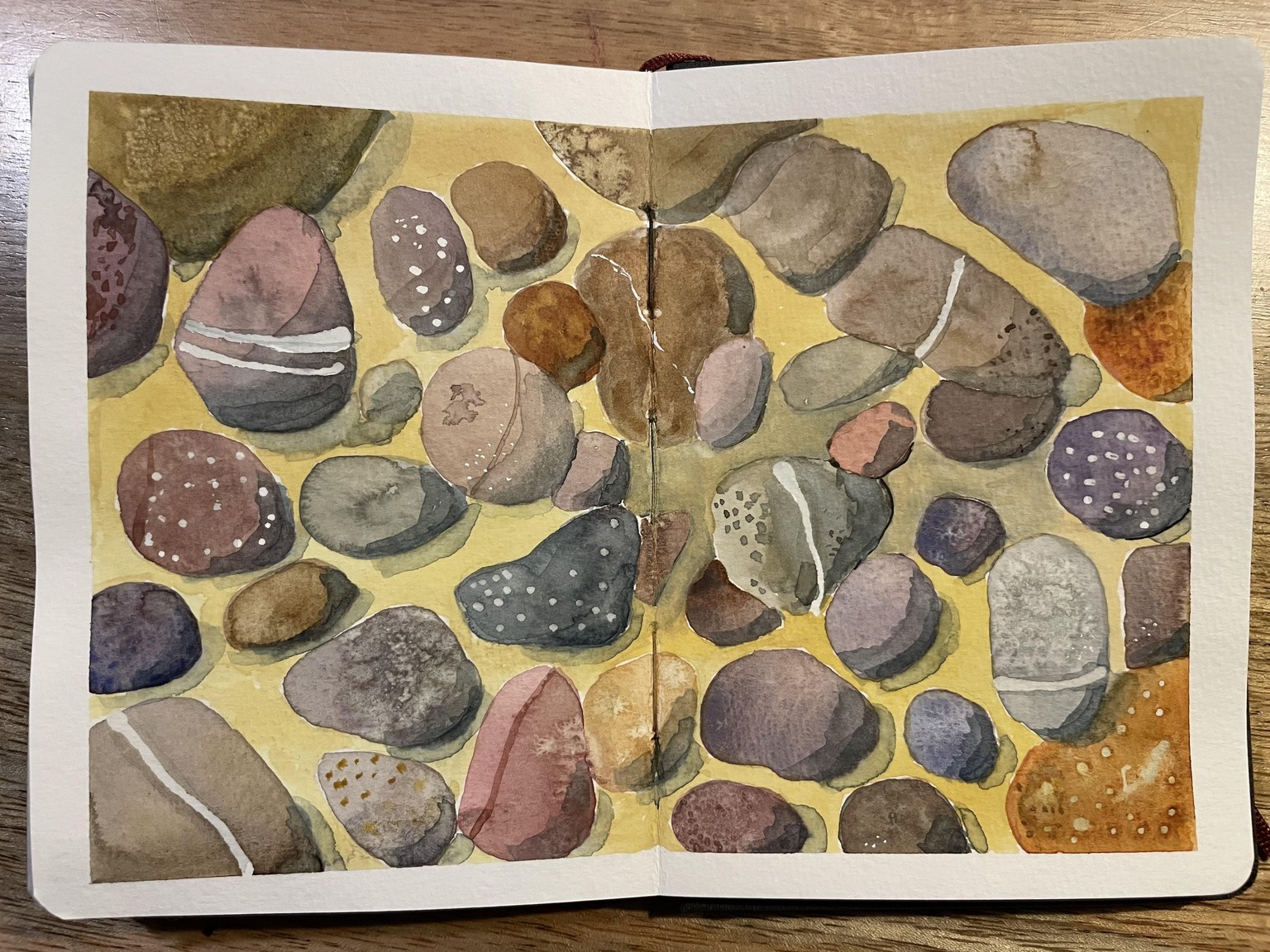 Playing with pebbles - image 1 - student project