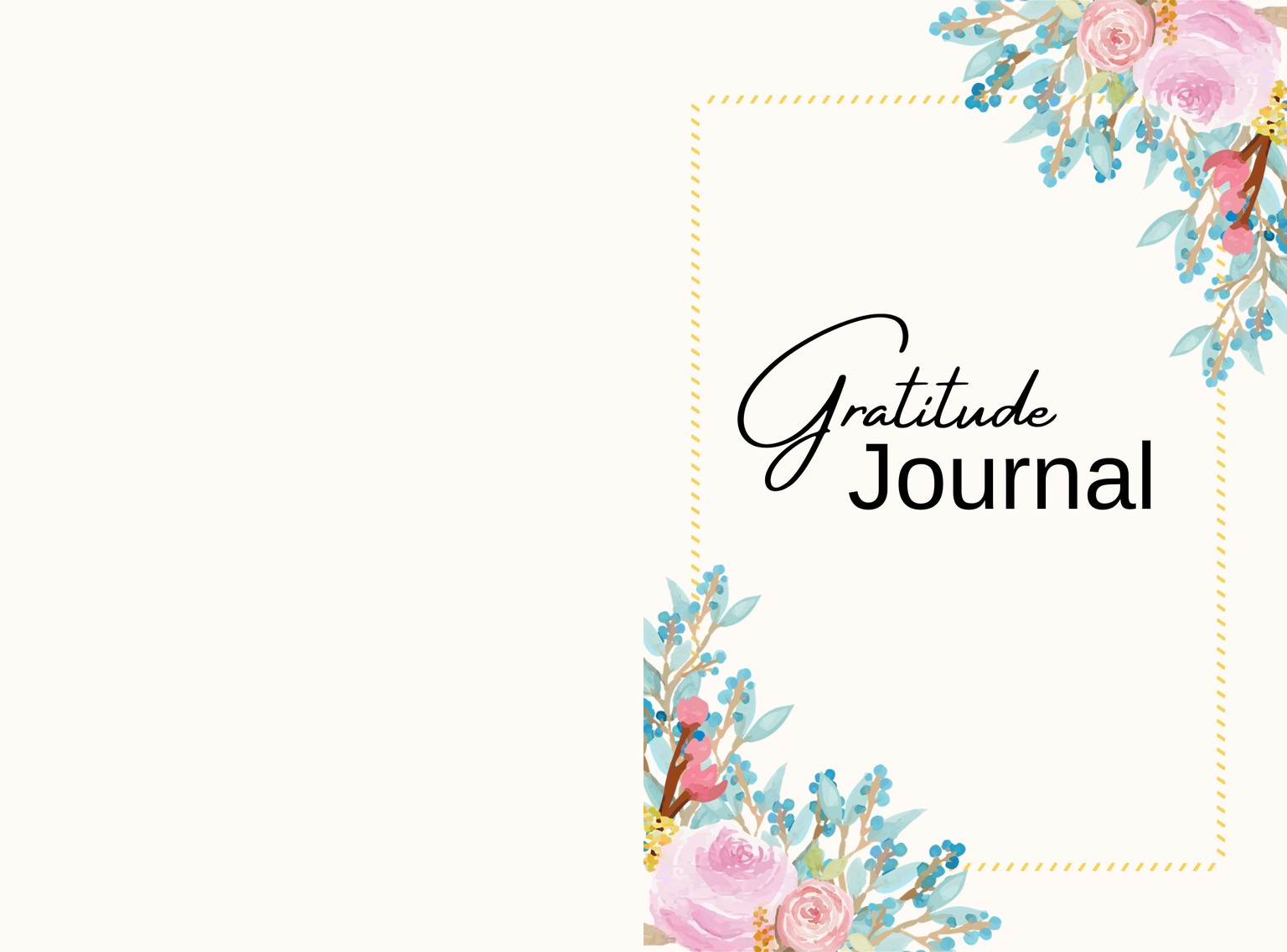 cover of gratitude journal - image 1 - student project