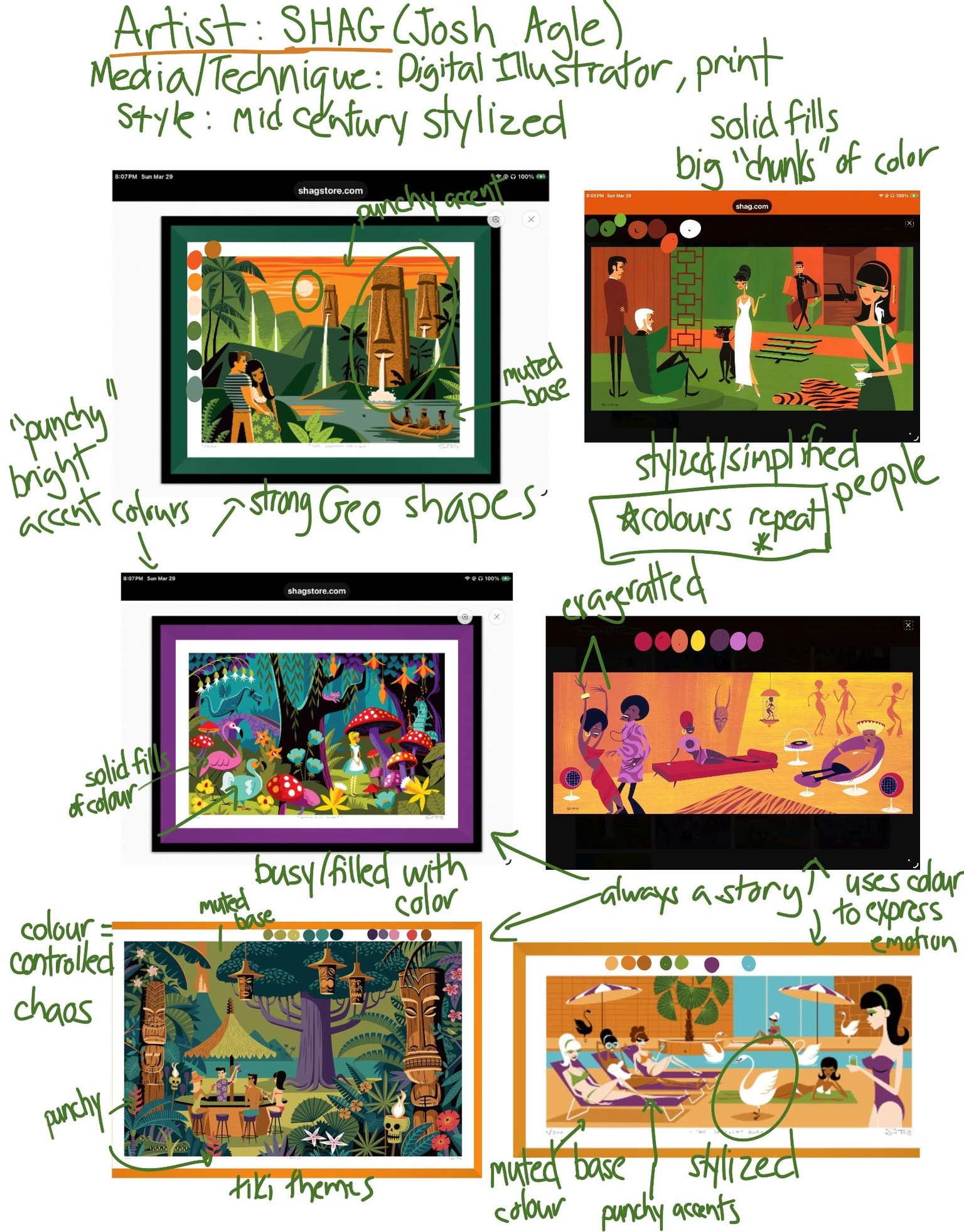 Limited colour palette - image 1 - student project