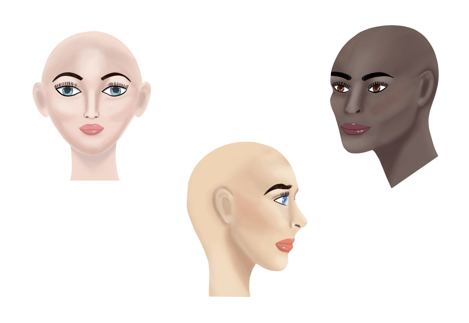 Fashion Faces - image 2 - student project