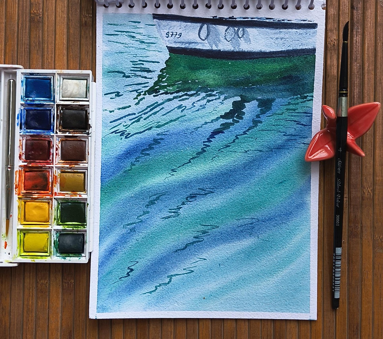 Calm Ocean Waves - image 1 - student project
