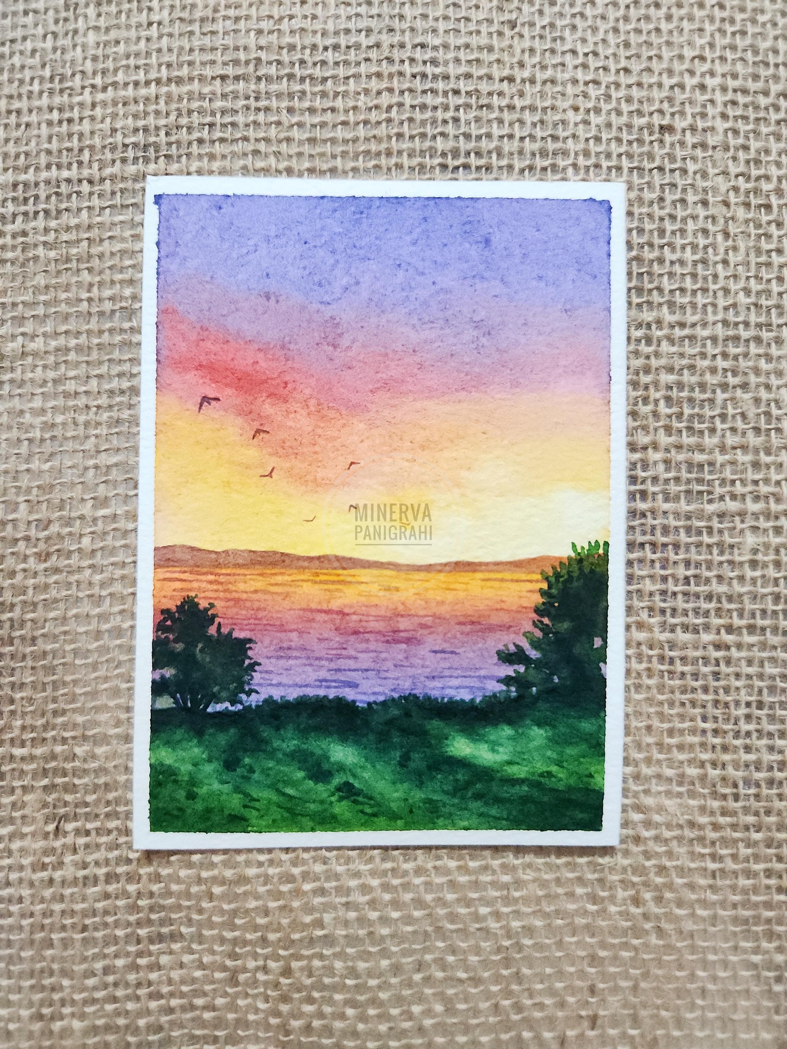 30 Days of Nature in Watercolor - image 2 - student project