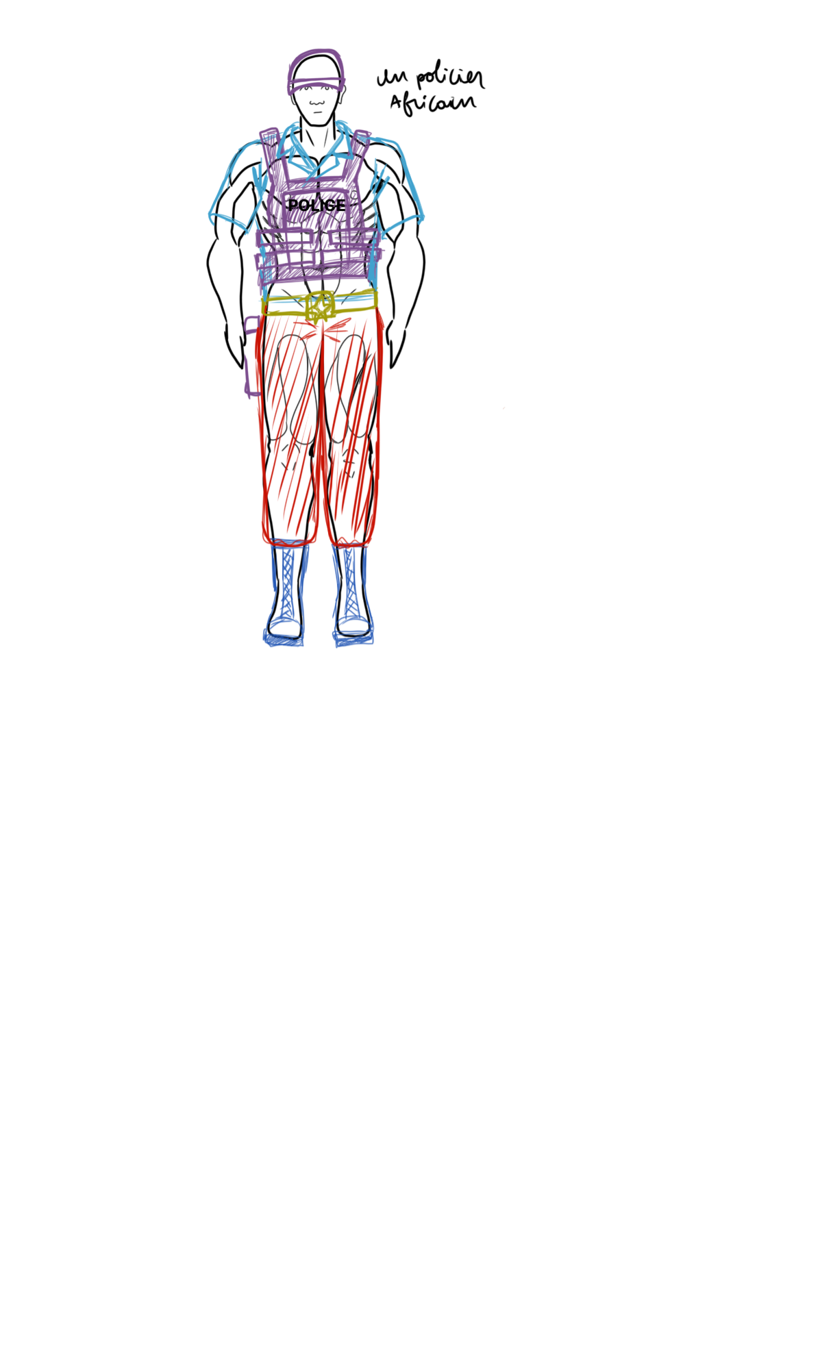 Learning Character Design Process - image 1 - student project