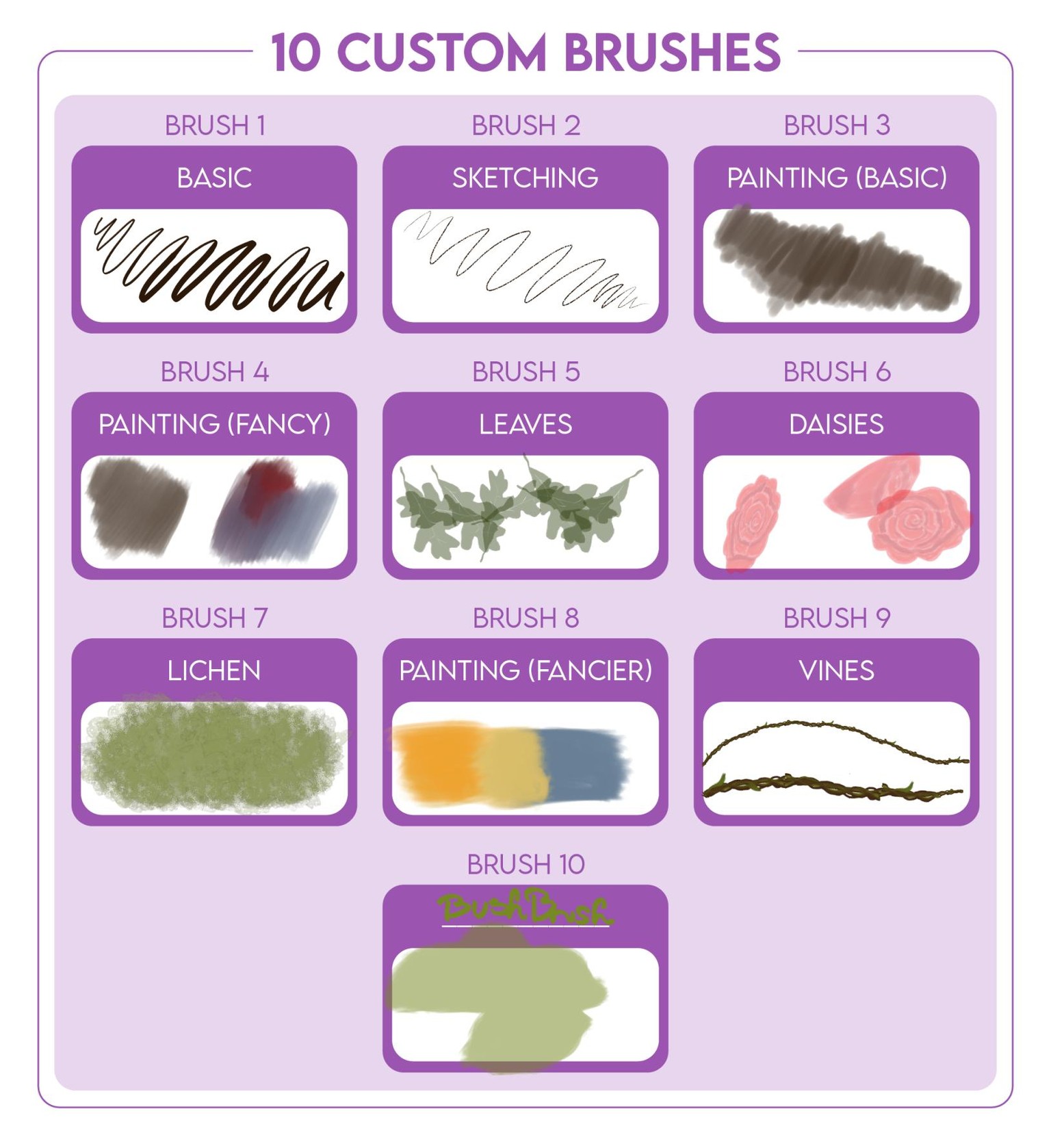 My custom Brushes - image 1 - student project