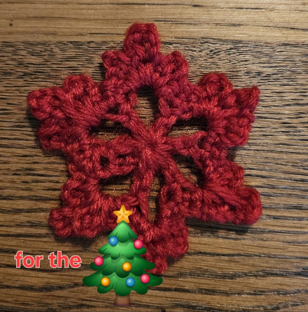 Red Snowflake - image 1 - student project