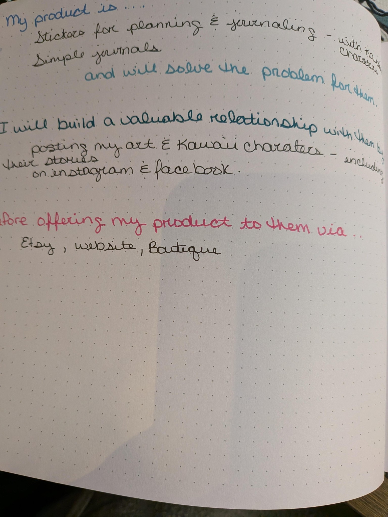 Writing everything helps me remember. - image 2 - student project