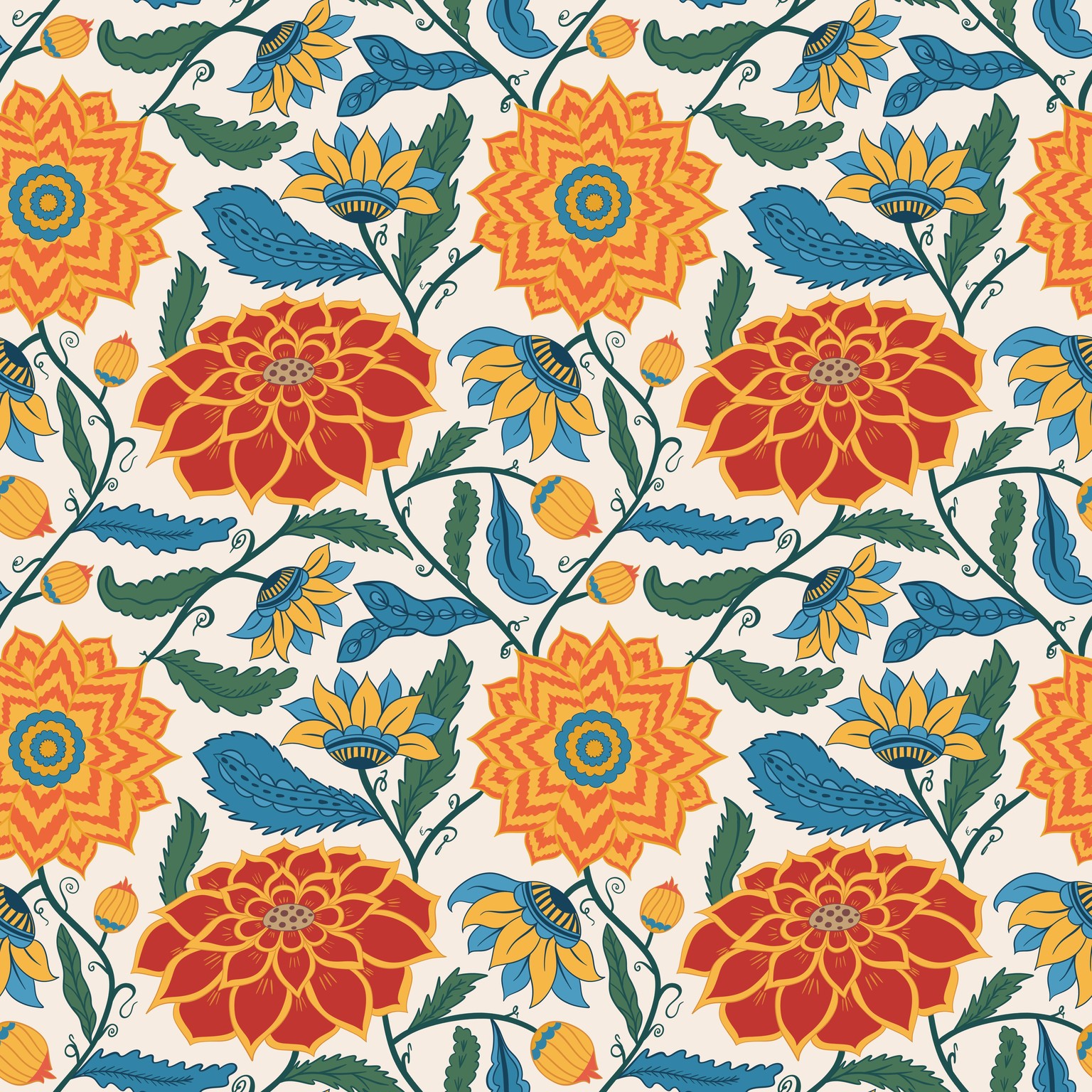Chintz - For Spoonflower Challenge - image 1 - student project