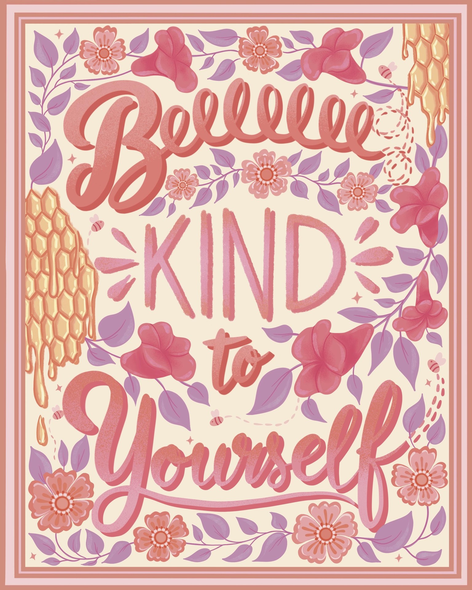 Beee kind to yourself 💖 - image 3 - student project