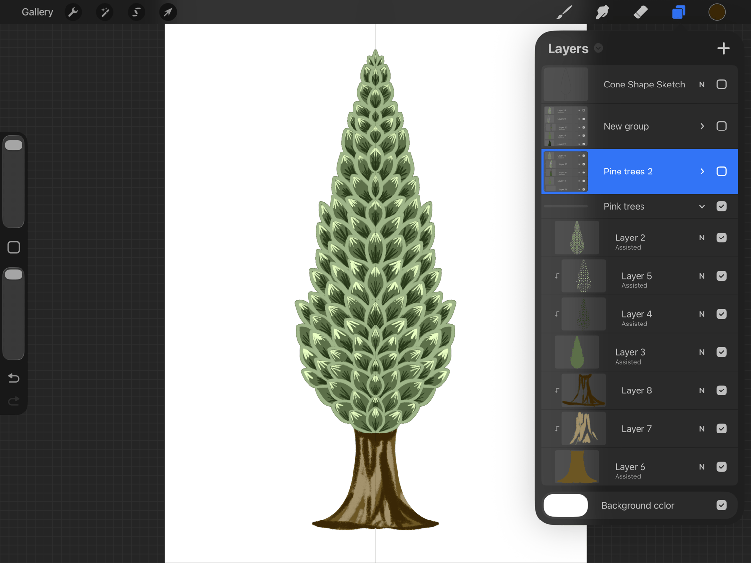 Tree of fortune -Pichwai art - image 8 - student project