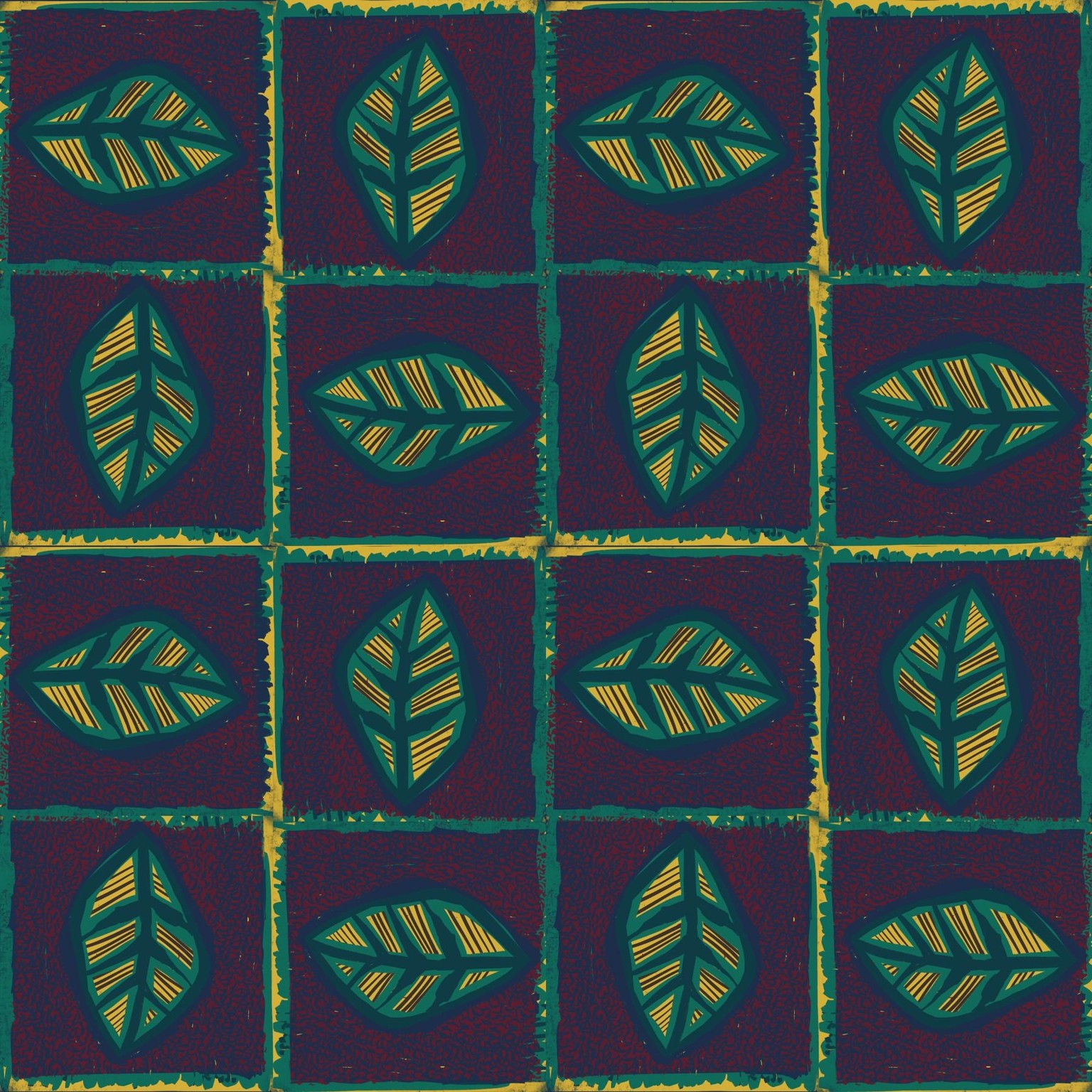 Linocut inspired - image 1 - student project
