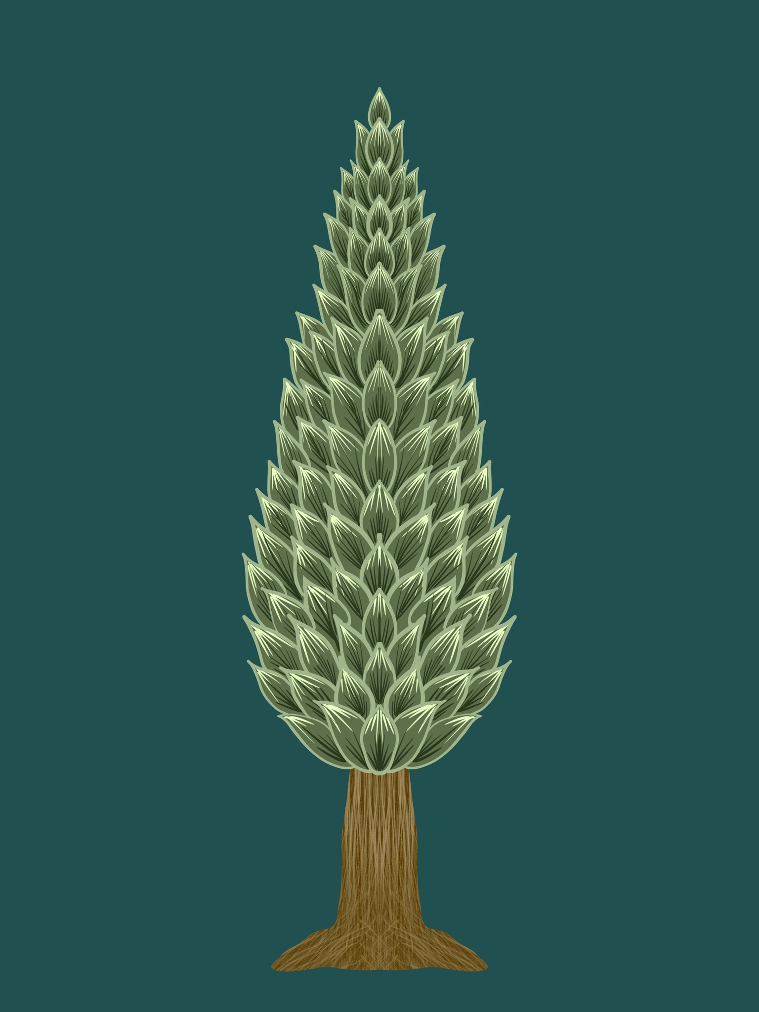 pichwai trees - image 2 - student project