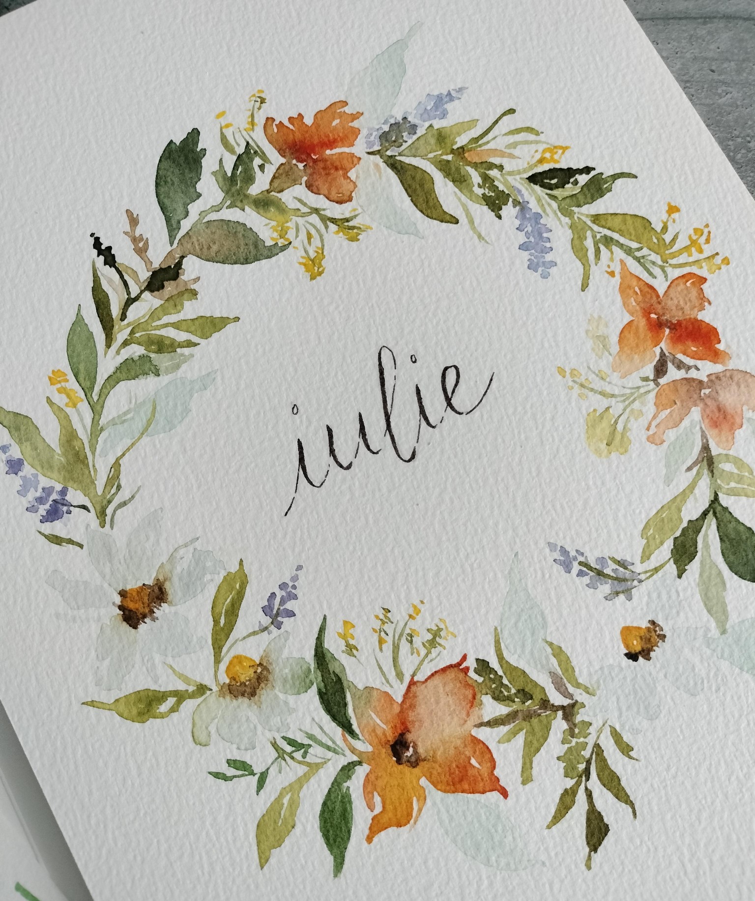 Summer wreath - image 1 - student project